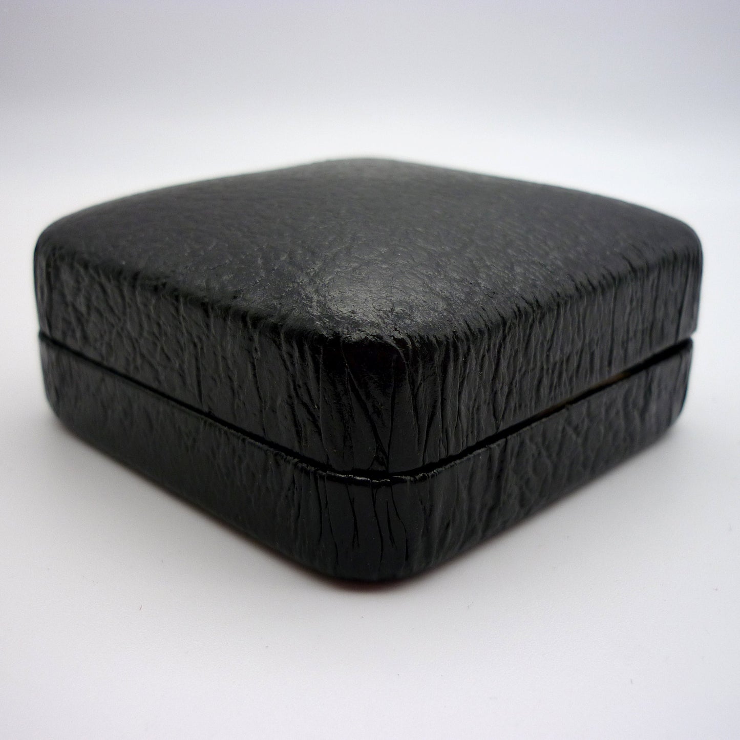 Vintage Diamond Cut Gold Plated Cufflinks in Original Box