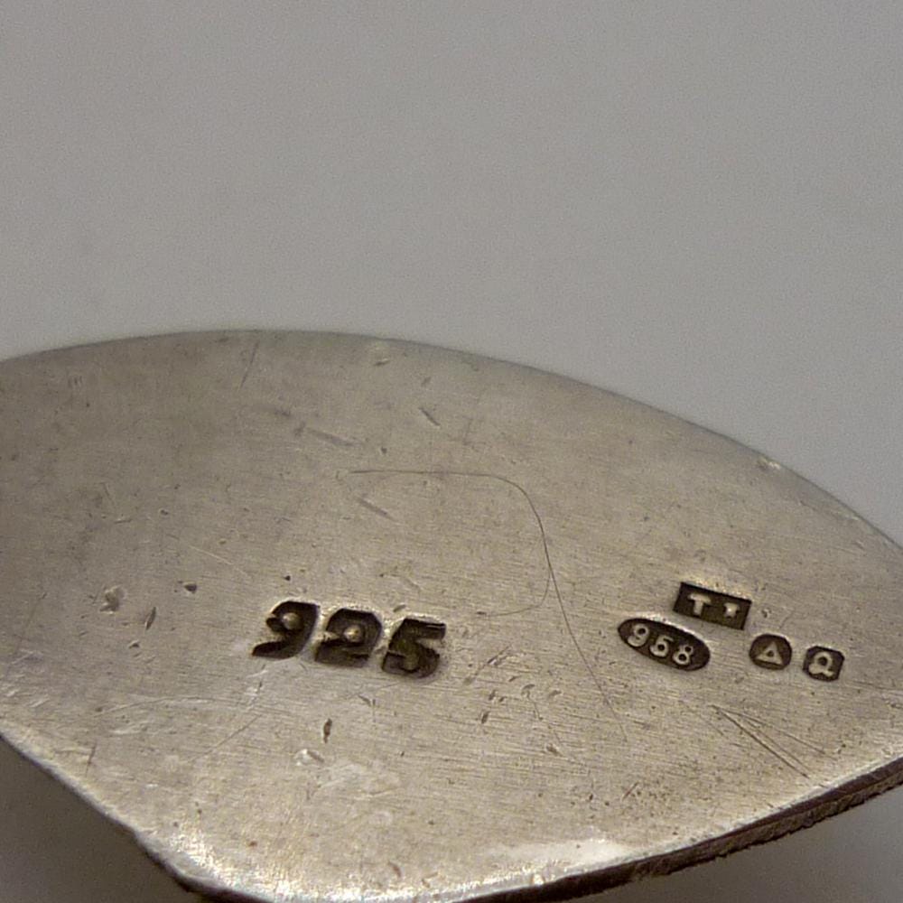 Vintage 1940's 958 Silver Airplane Brooch