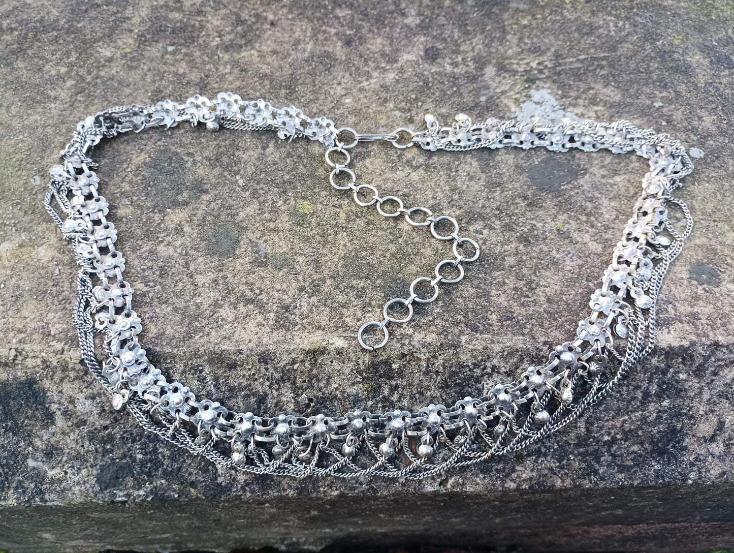 Vintage Ethnic Tribal Belly Chain – Multi-Strand Waist Jewelry for Festival & Dance