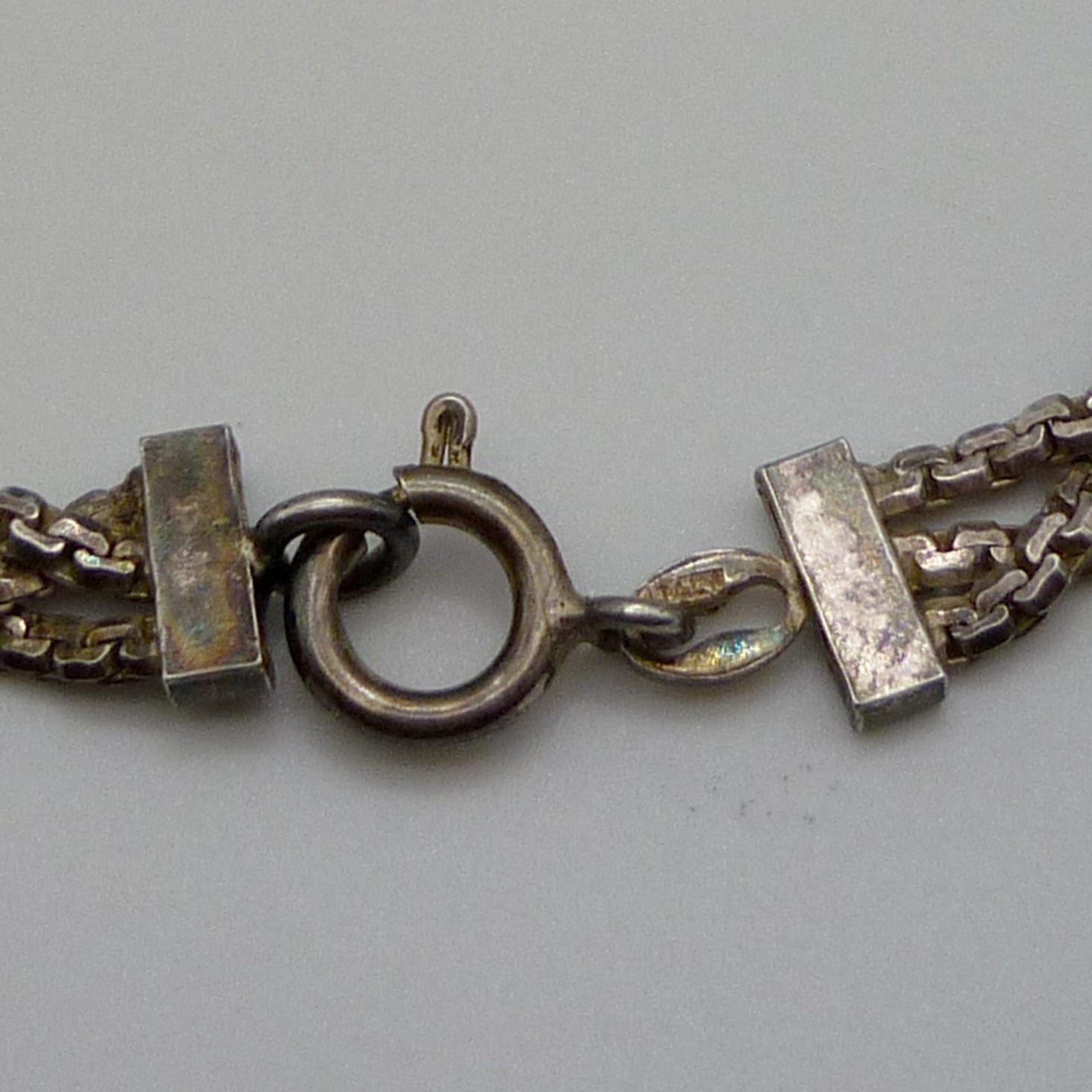 Sterling Silver Plaited Chain Bracelet