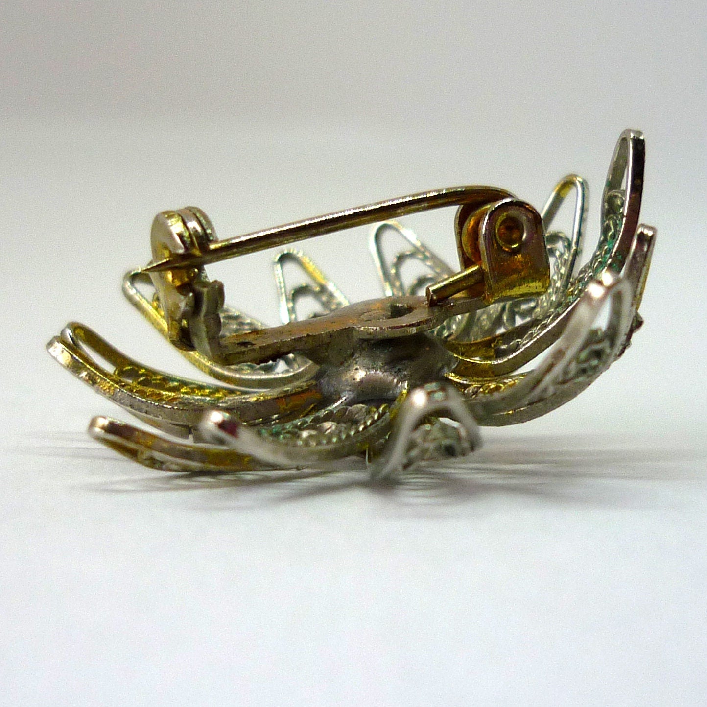 Filigree Flower Brooch