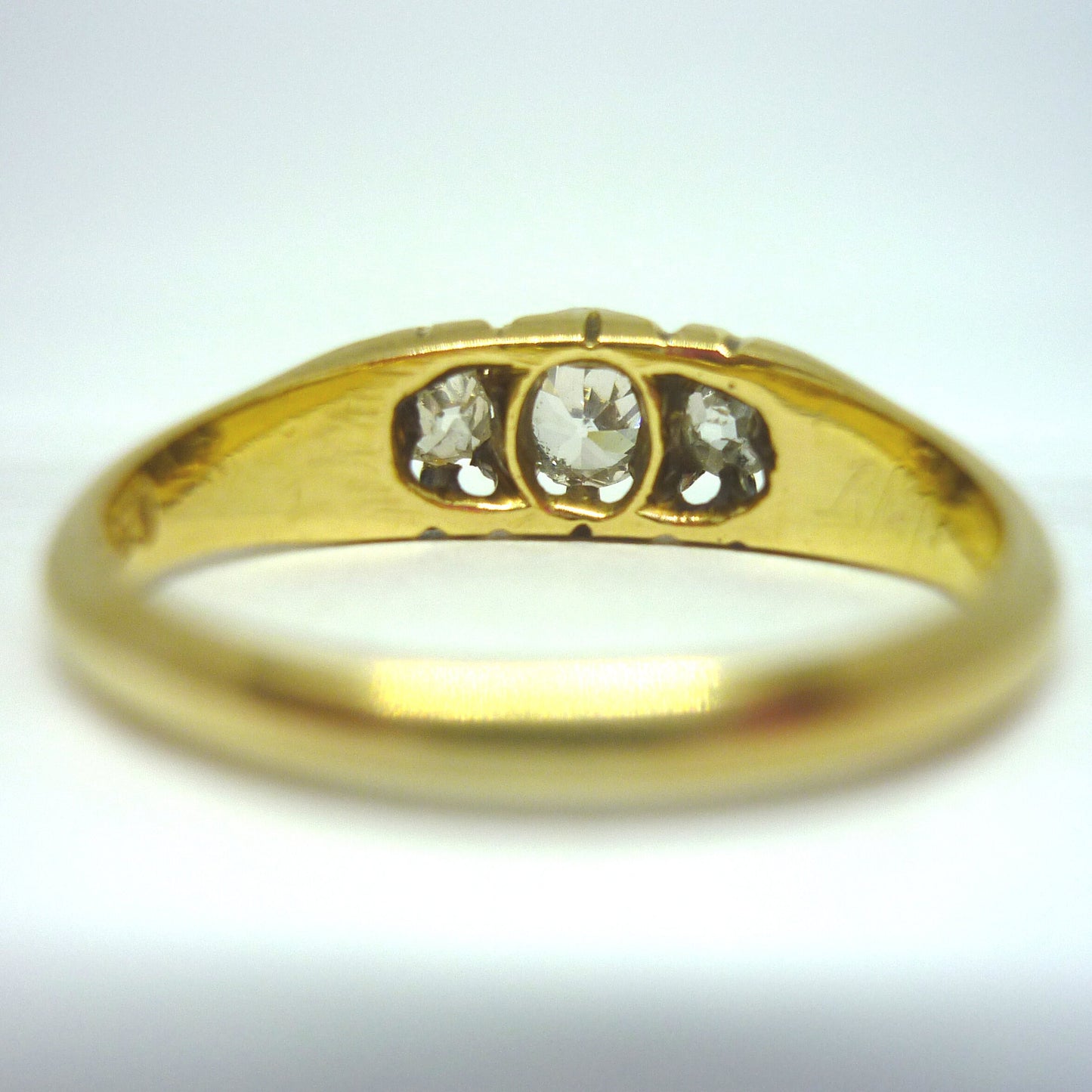 Antique Old Cut Diamond Ring Size 5.75