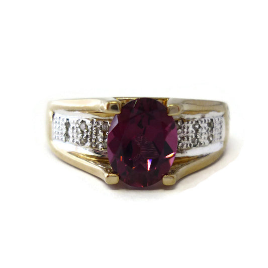 Pink Tourmaline Ring Size 8.75