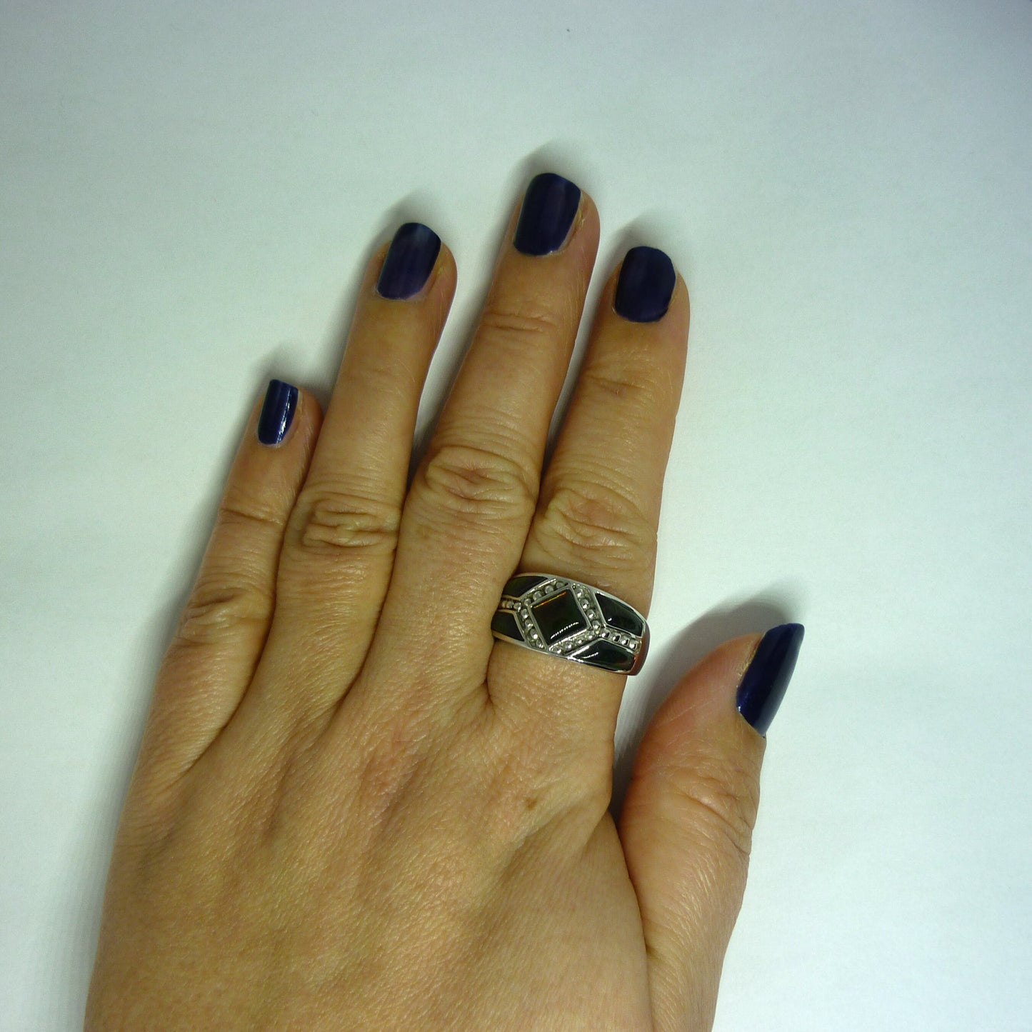 Ammolite Ring Size 9