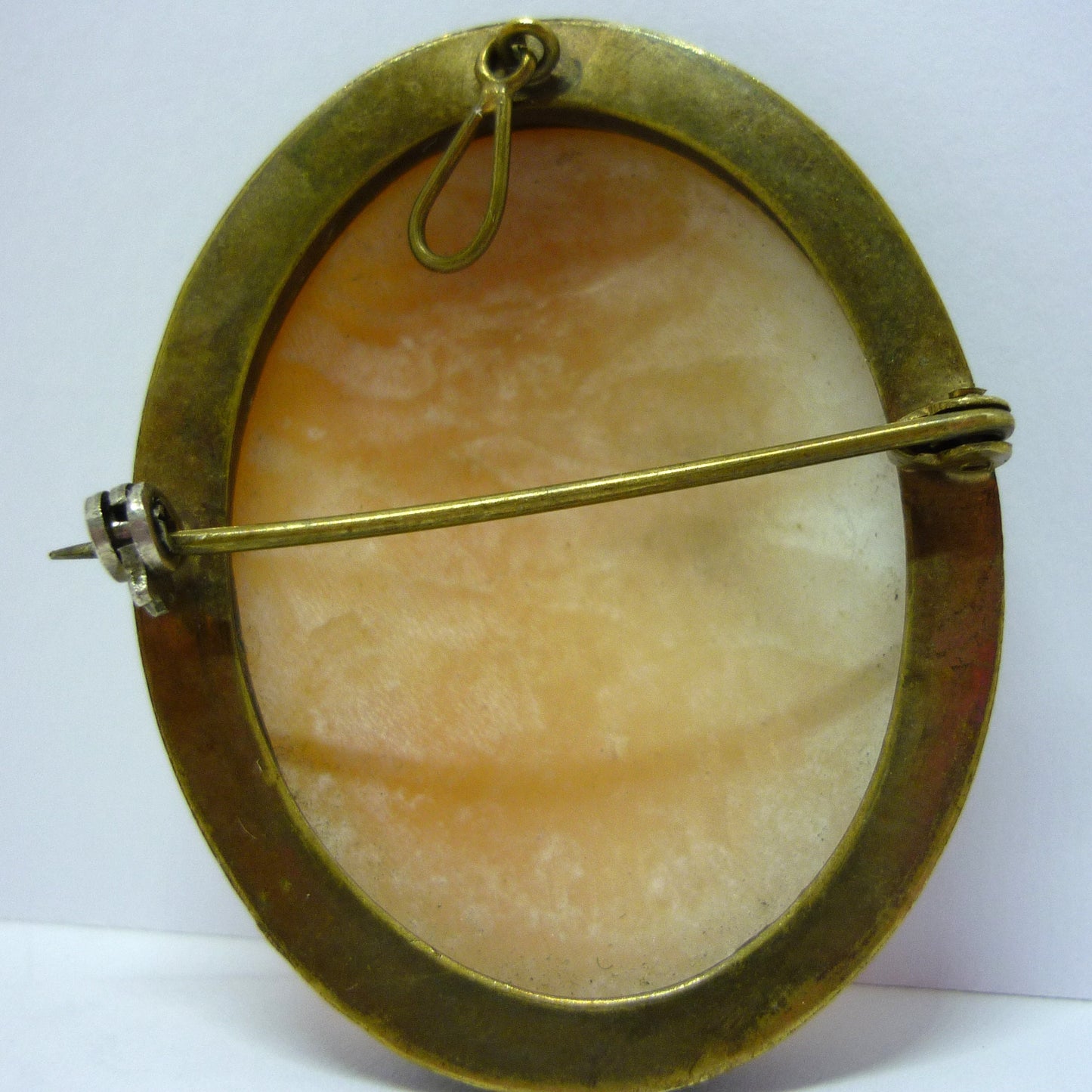 Vintage Cameo Brooch Pendant