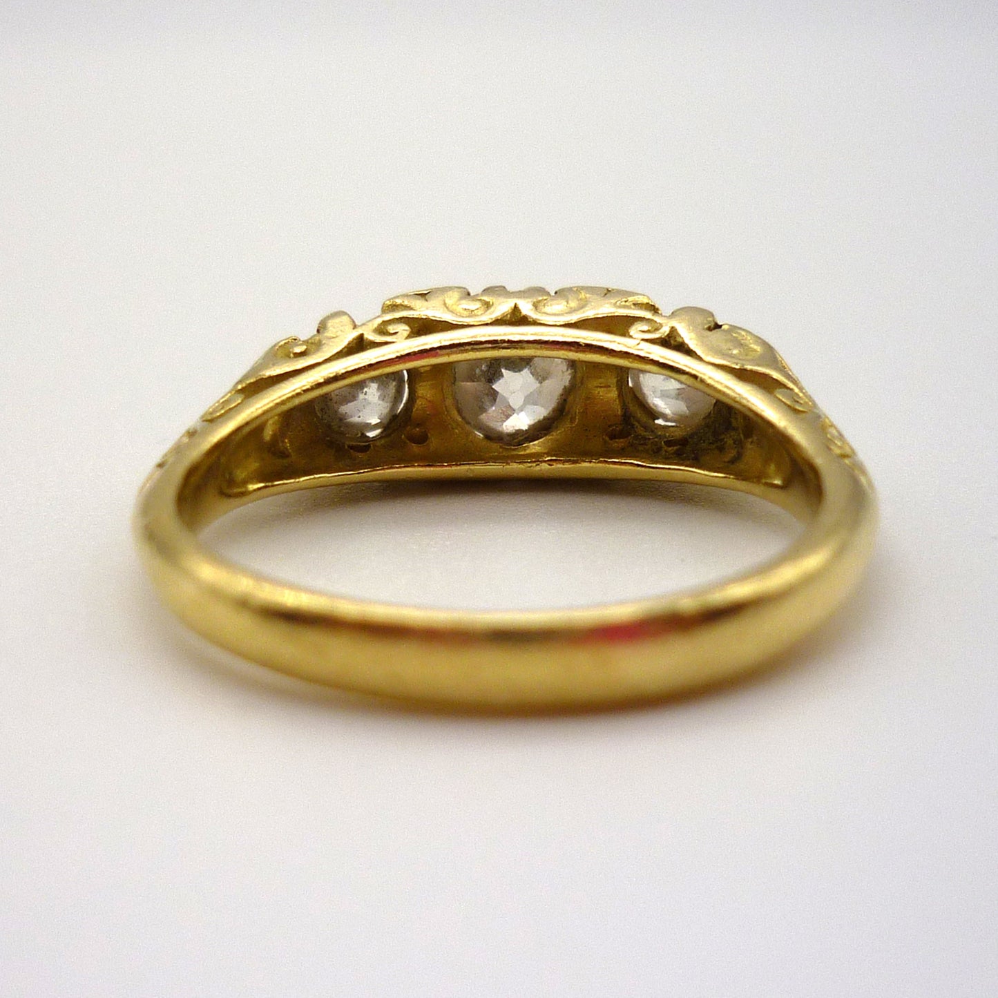 Old Cut Diamond Ring Size 6.5