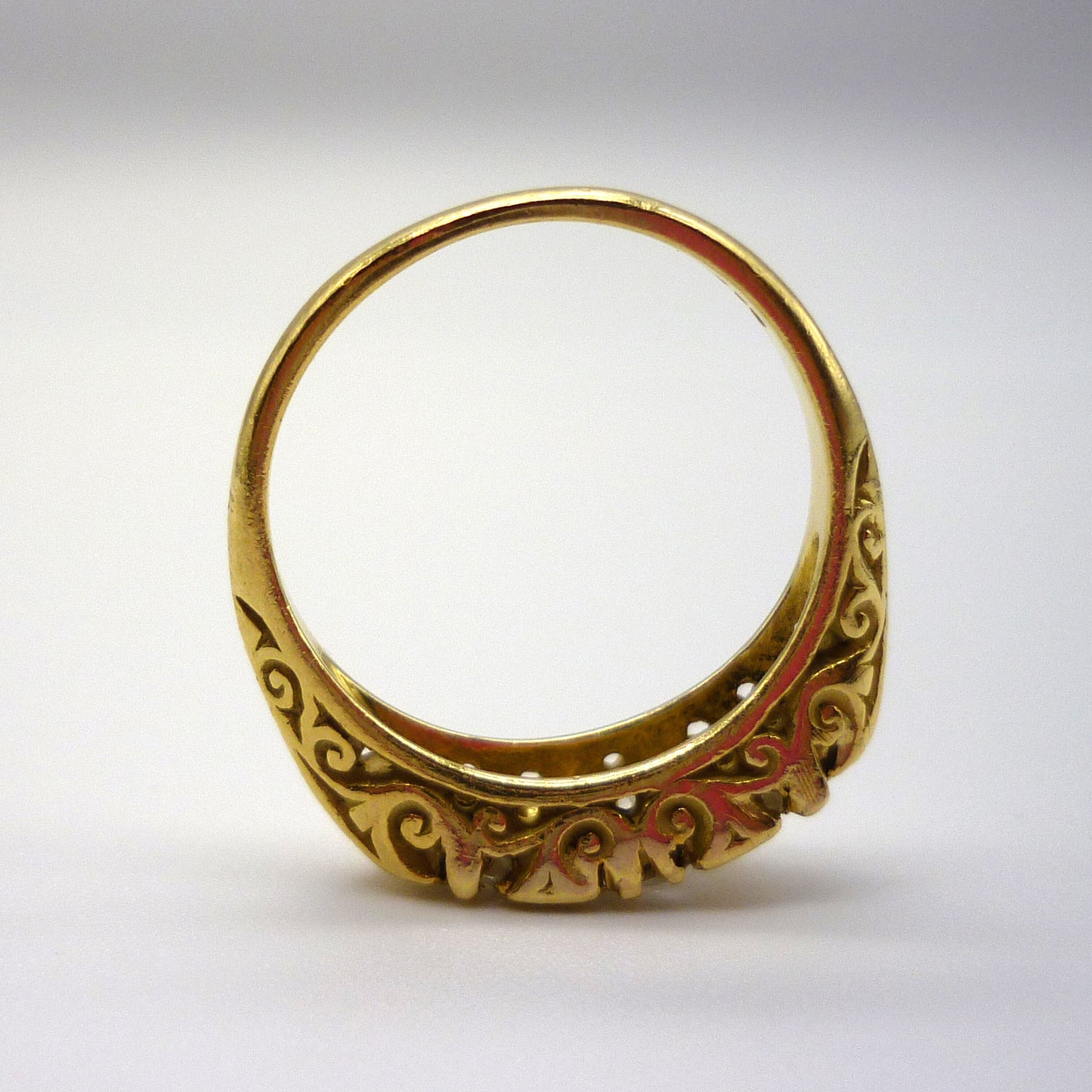 Old Cut Diamond Ring Size 6.5