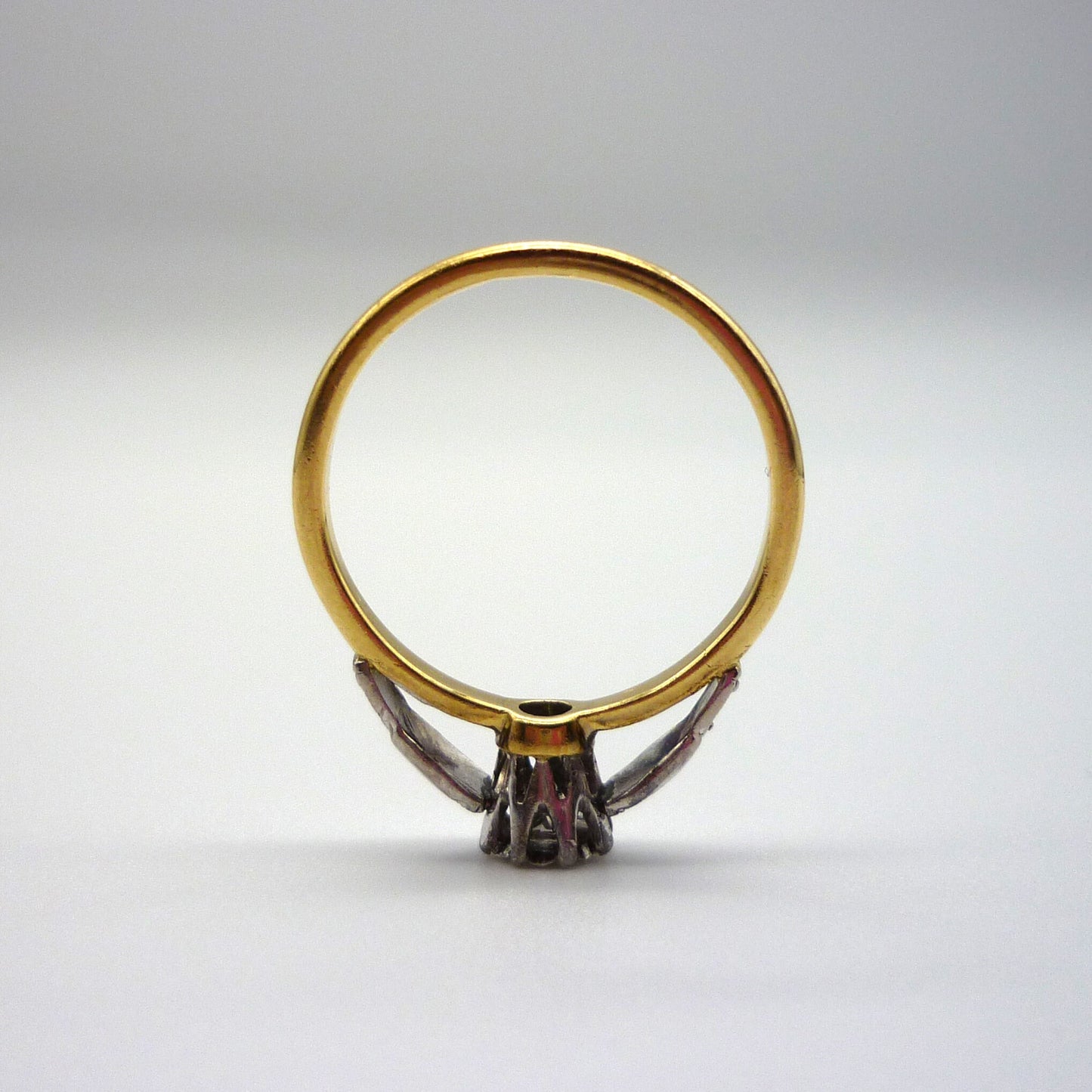 Art Deco Solitaire Diamond Ring Size 6.25