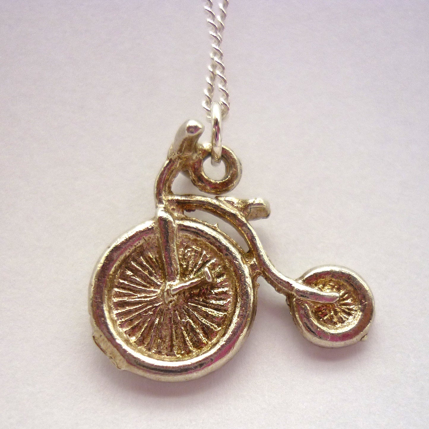 Penny Farthing Charm Necklace