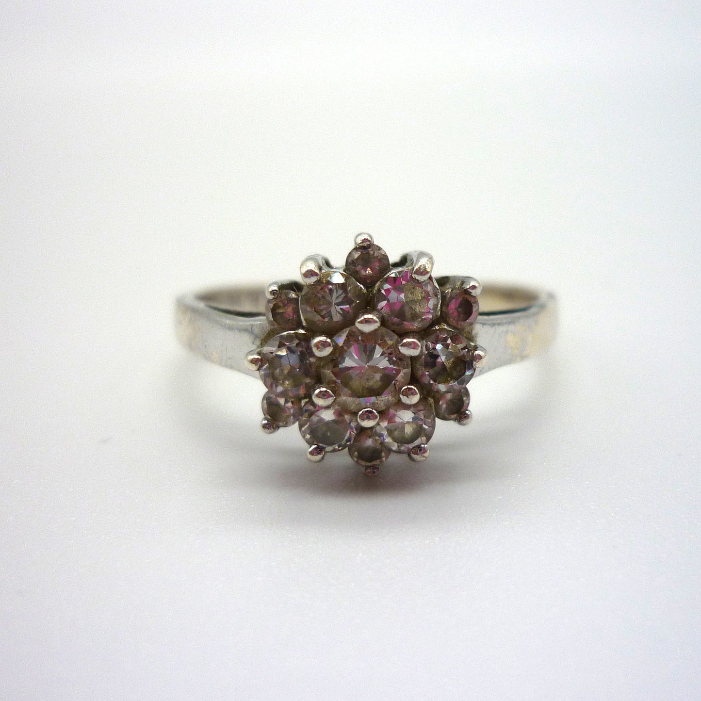 CZ Cluster Ring Size 6.75