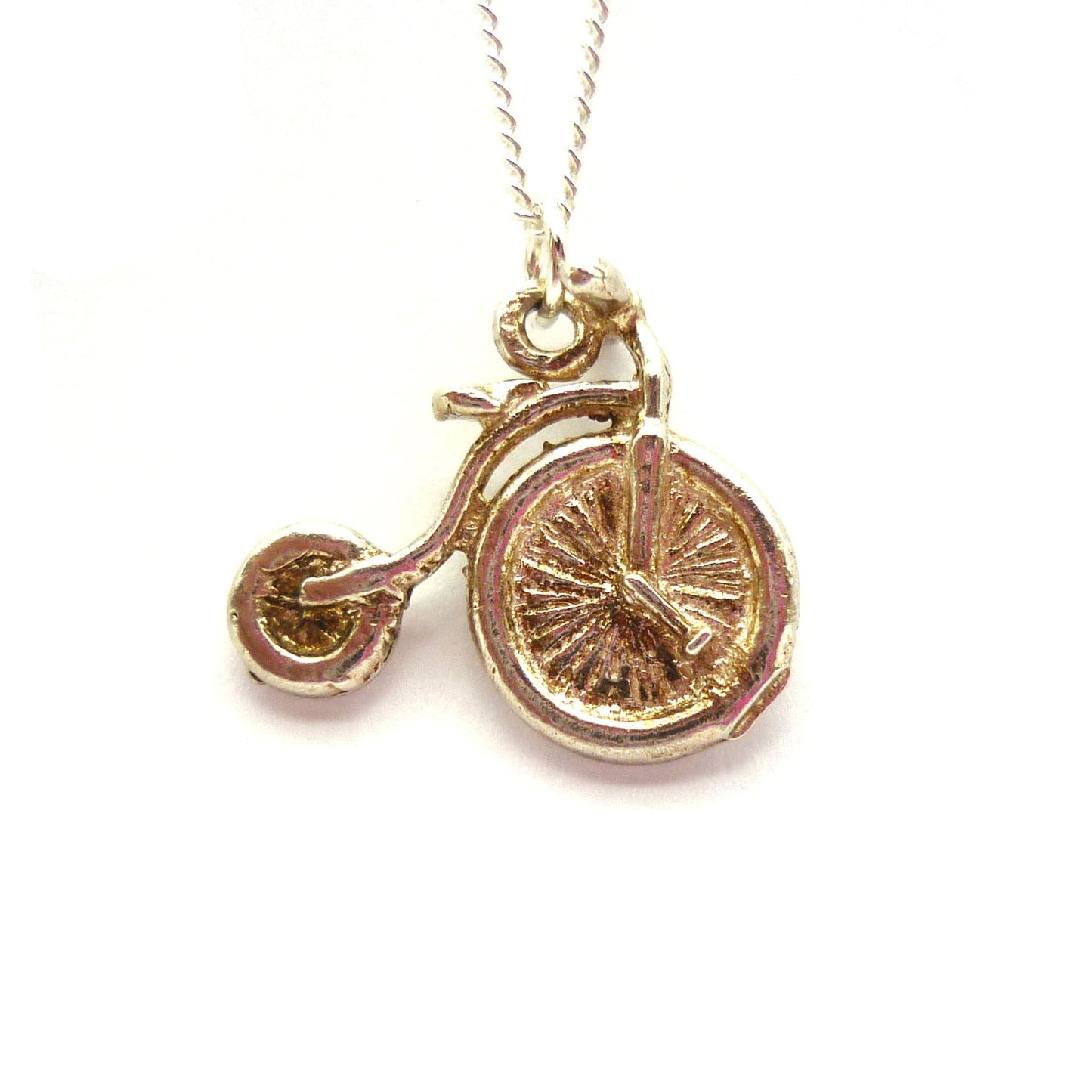 Penny Farthing Charm Necklace