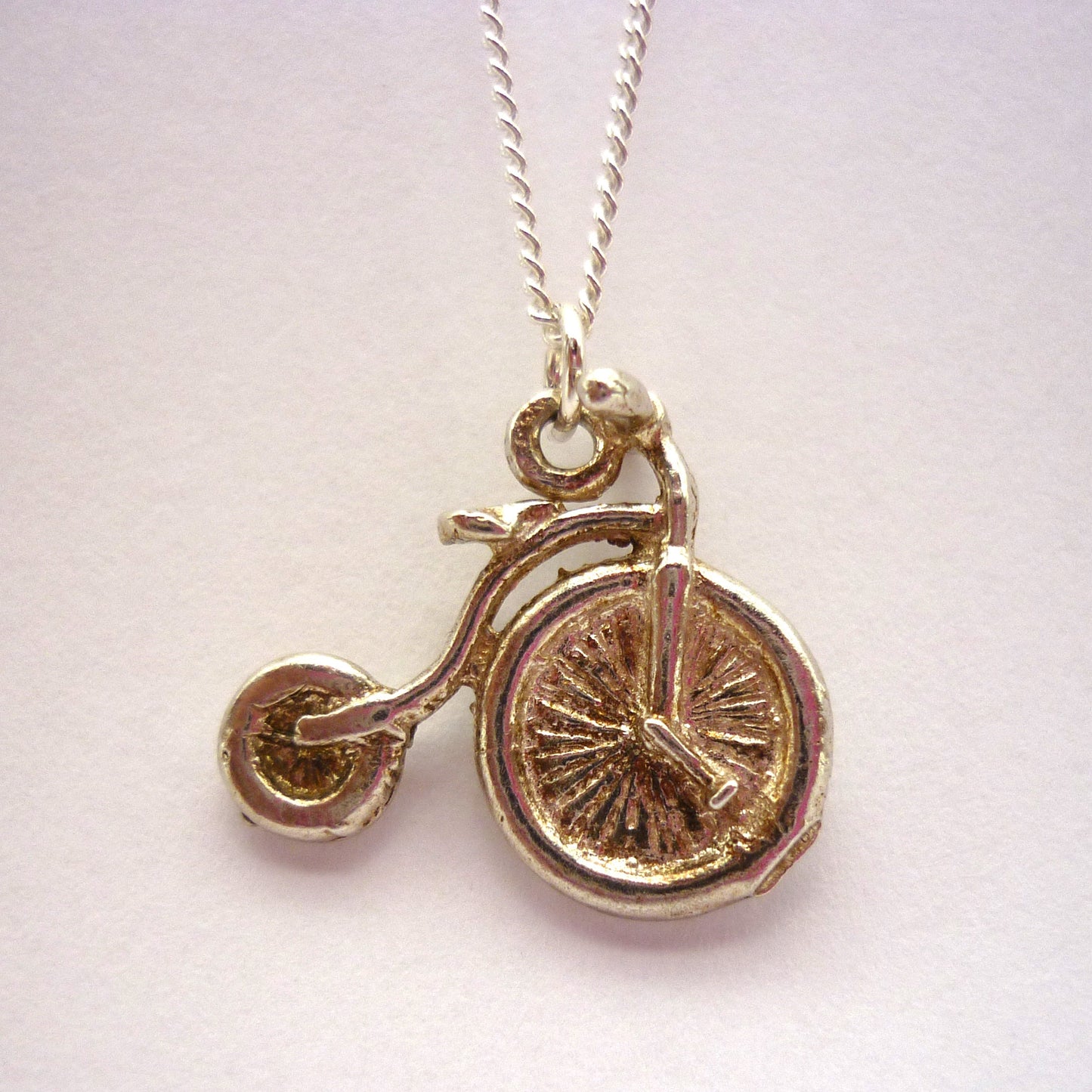 Penny Farthing Charm Necklace