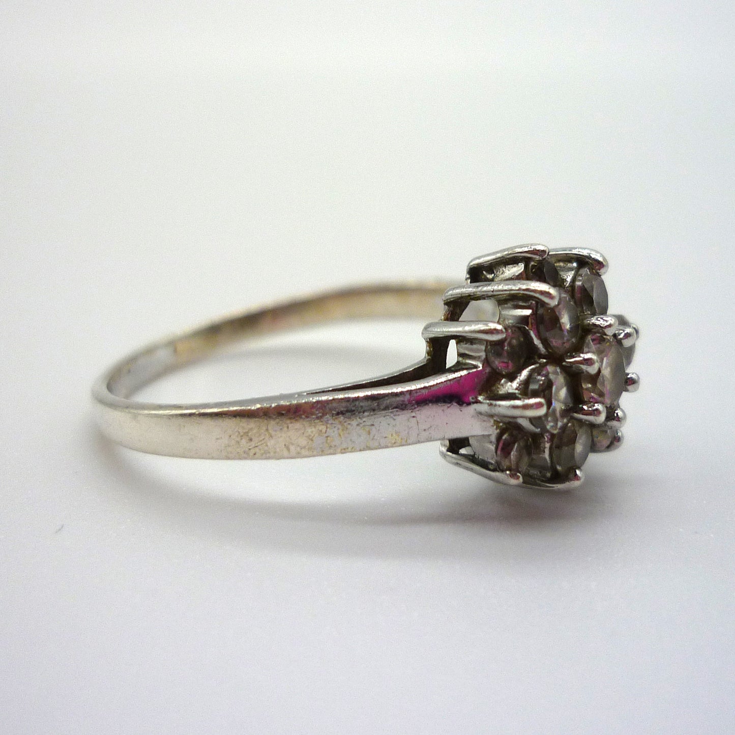 CZ Cluster Ring Size 6.75