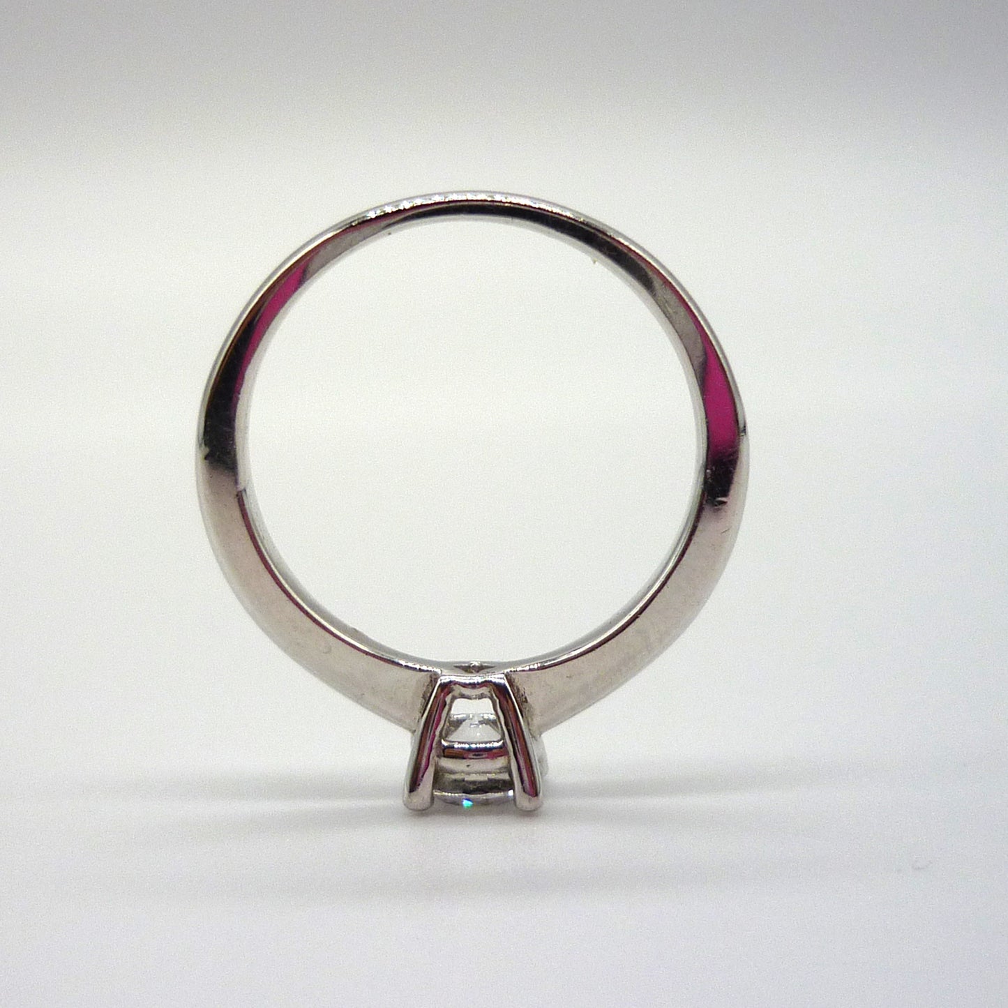 Simulated Diamond Solitaire Ring Size 5.75