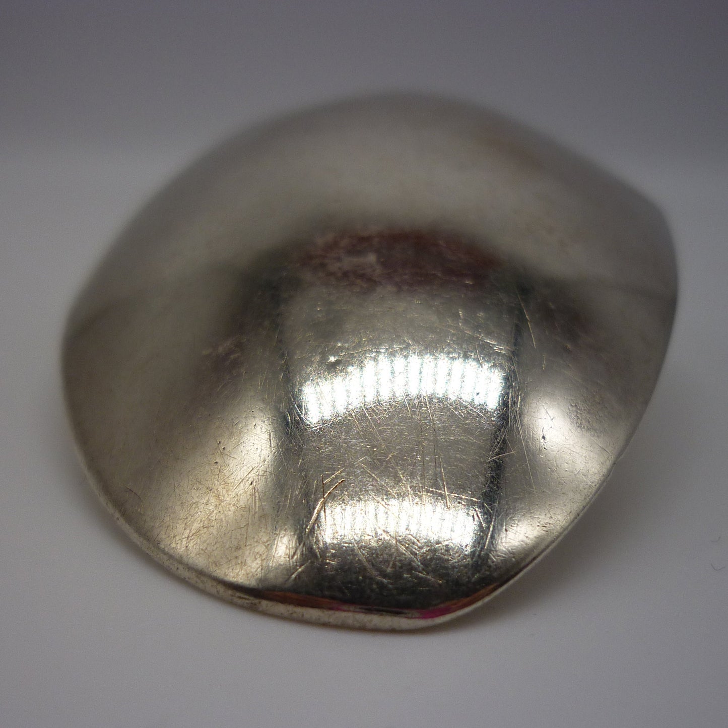 1789 Solid Silver Serving Spoon: Antique George III Old English Cutlery