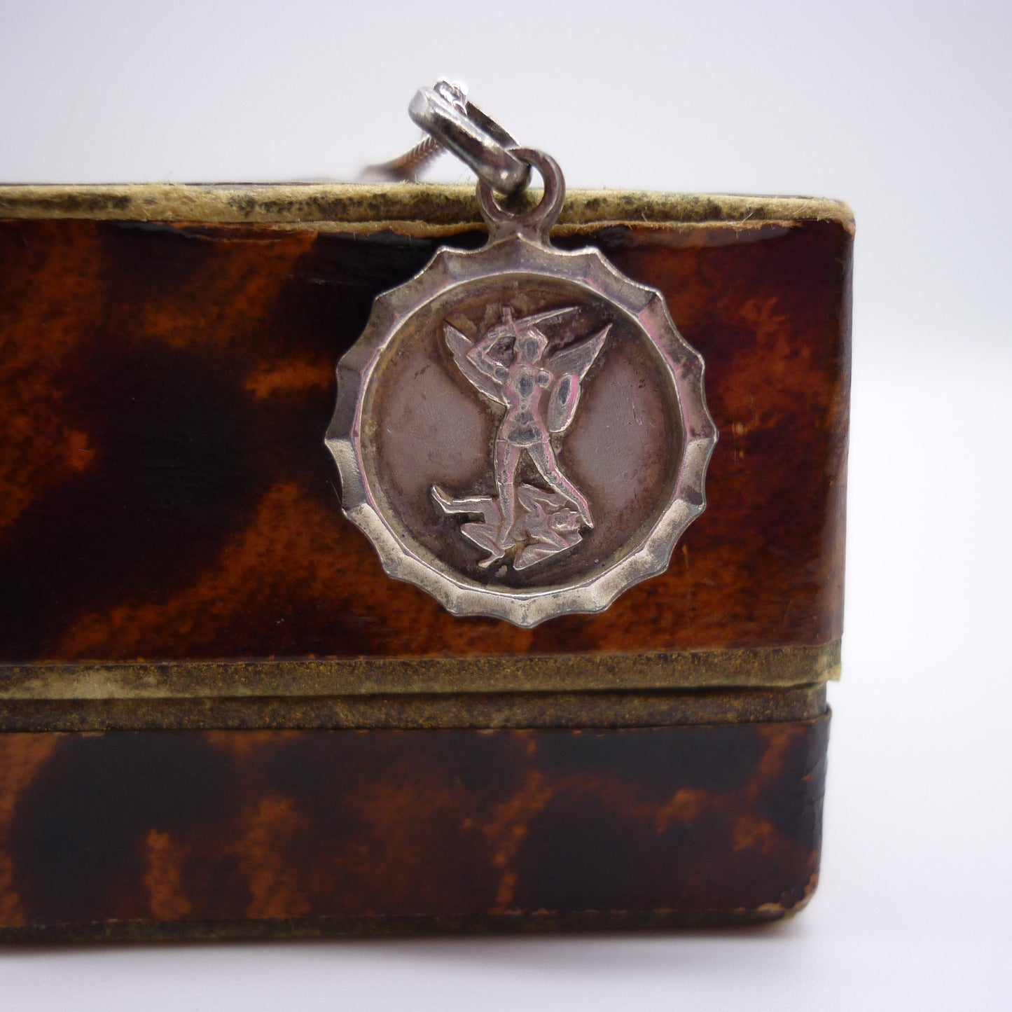 St Michael Medal on Silver Chain