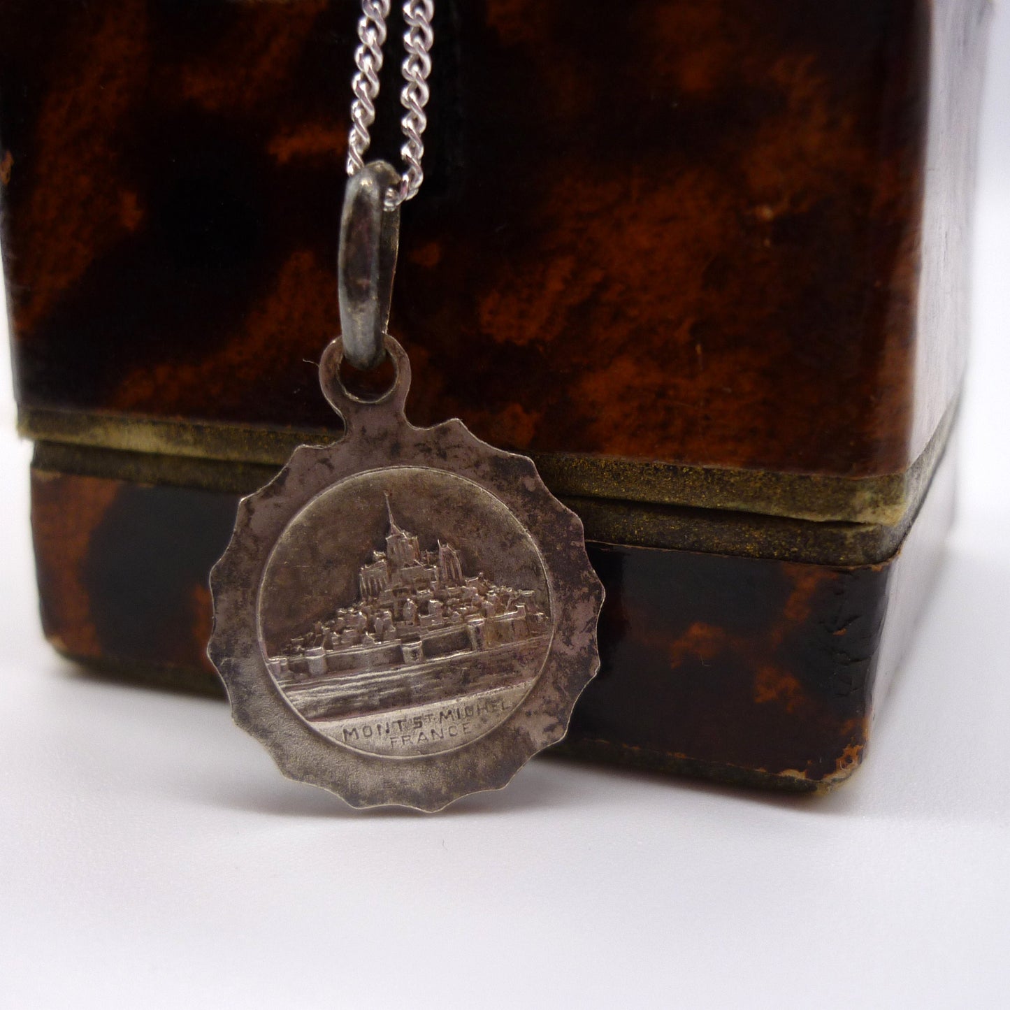 St Michael Medal on Silver Chain