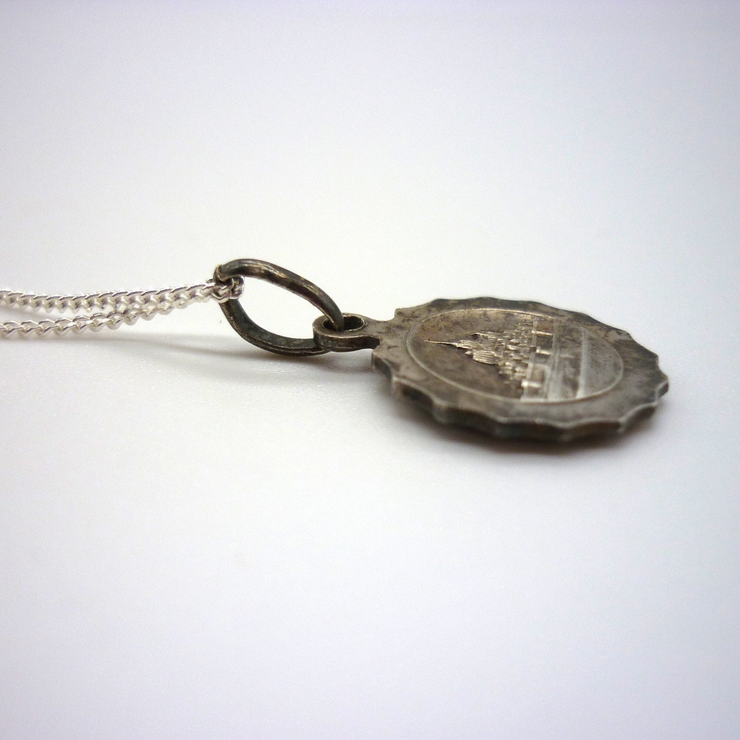 St Michael Medal on Silver Chain