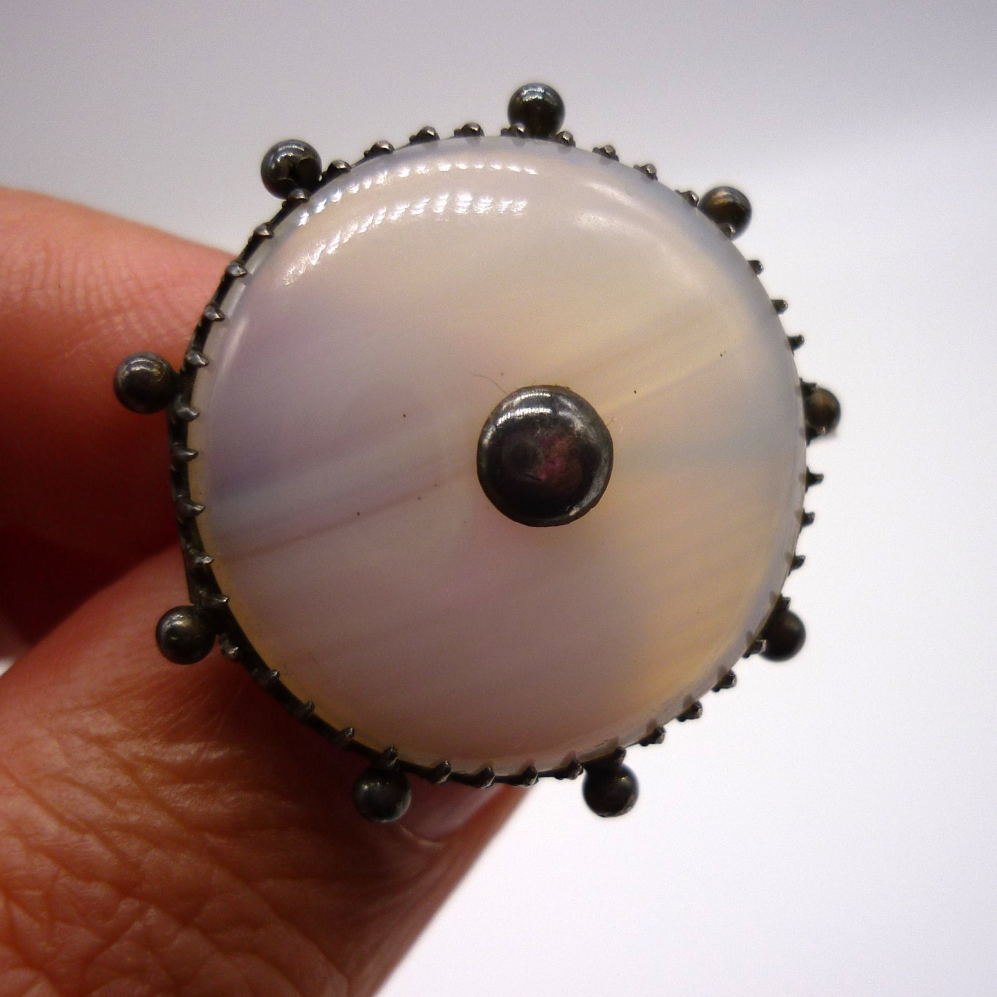 Victorian  Chalcedony Brooch