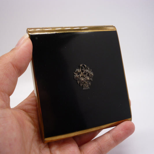 Unused Stratton Compact with Sifter, Puff and Mirror