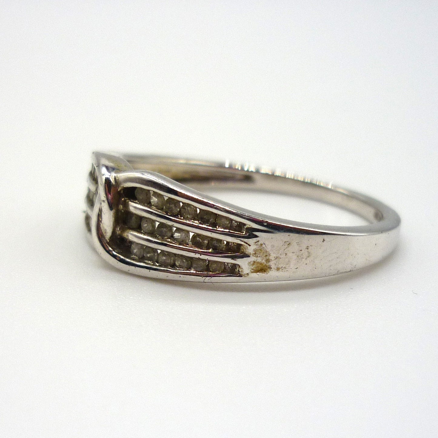 Vintage Silver Knot Ring Size 8.5