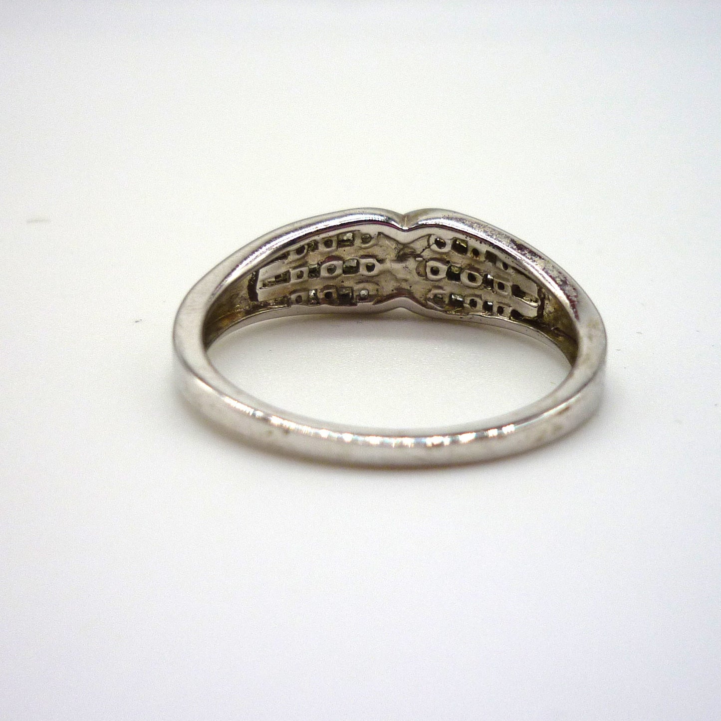 Vintage Silver Knot Ring Size 8.5
