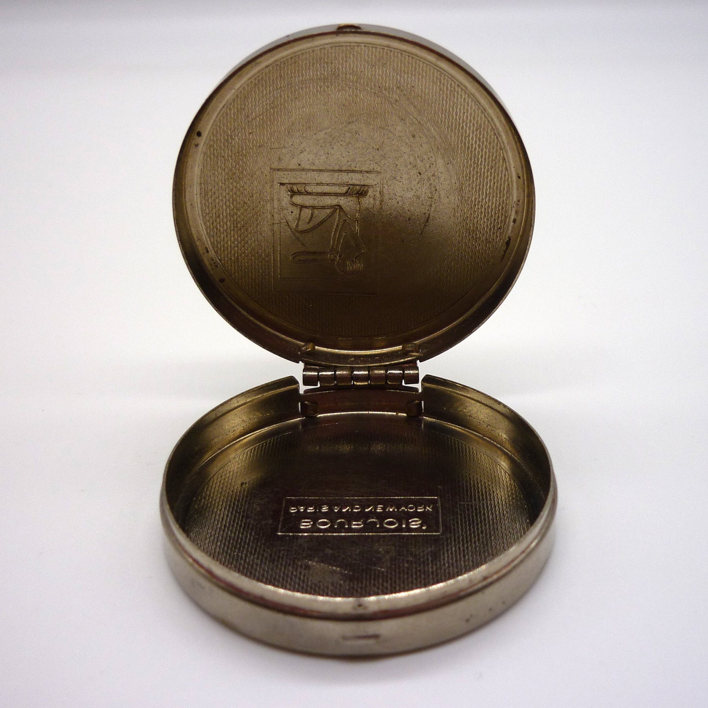 Bourjois Rouge Pot, Antique Make Up Compact
