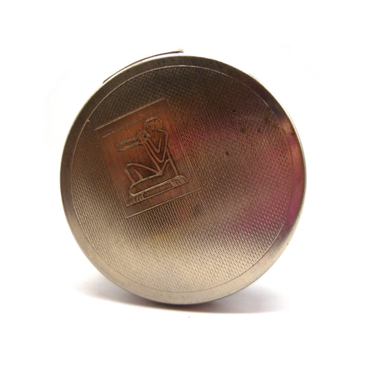 Bourjois Rouge Pot, Antique Make Up Compact