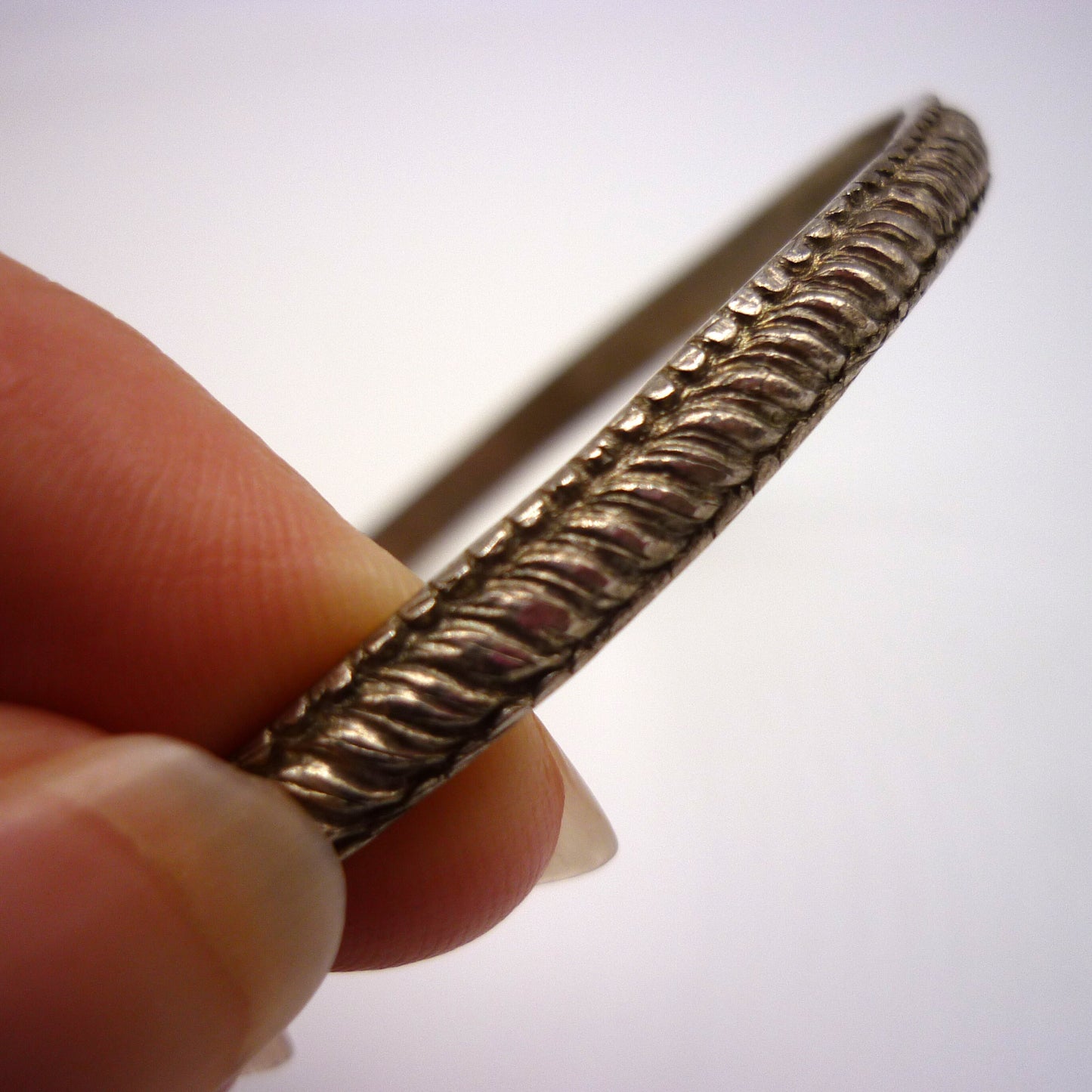 Silver Bracelets For Women, Boho Bangle