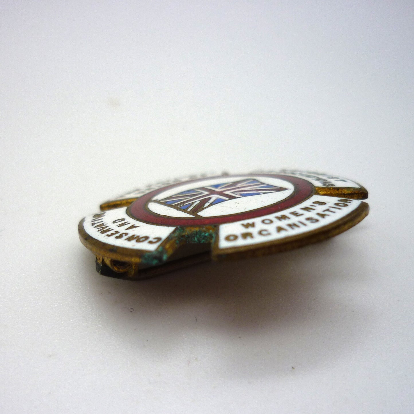 National Union of Conservative & Unionist Women's Associations Enamel Pin Badge