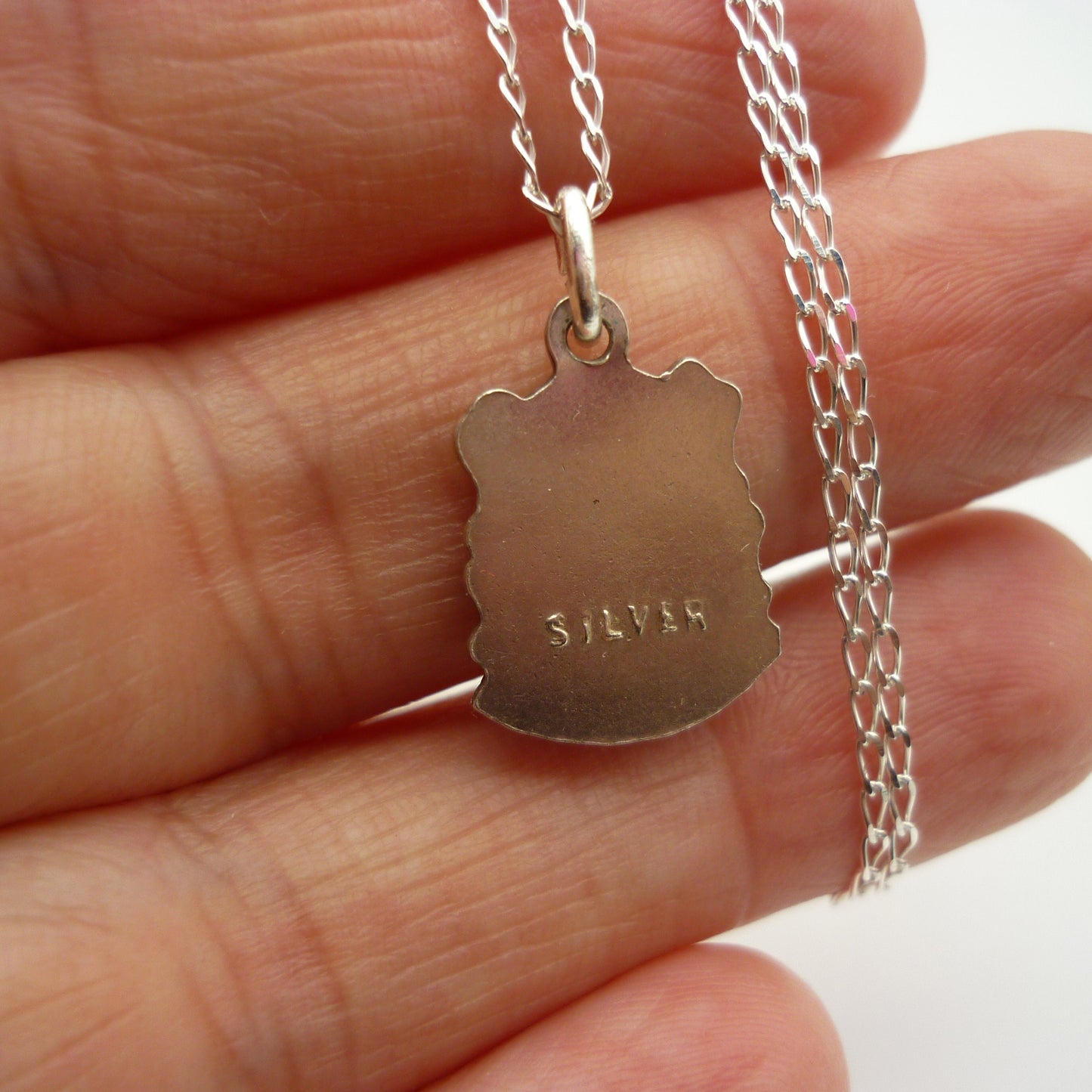 Beddgelert Shield Charm Necklace
