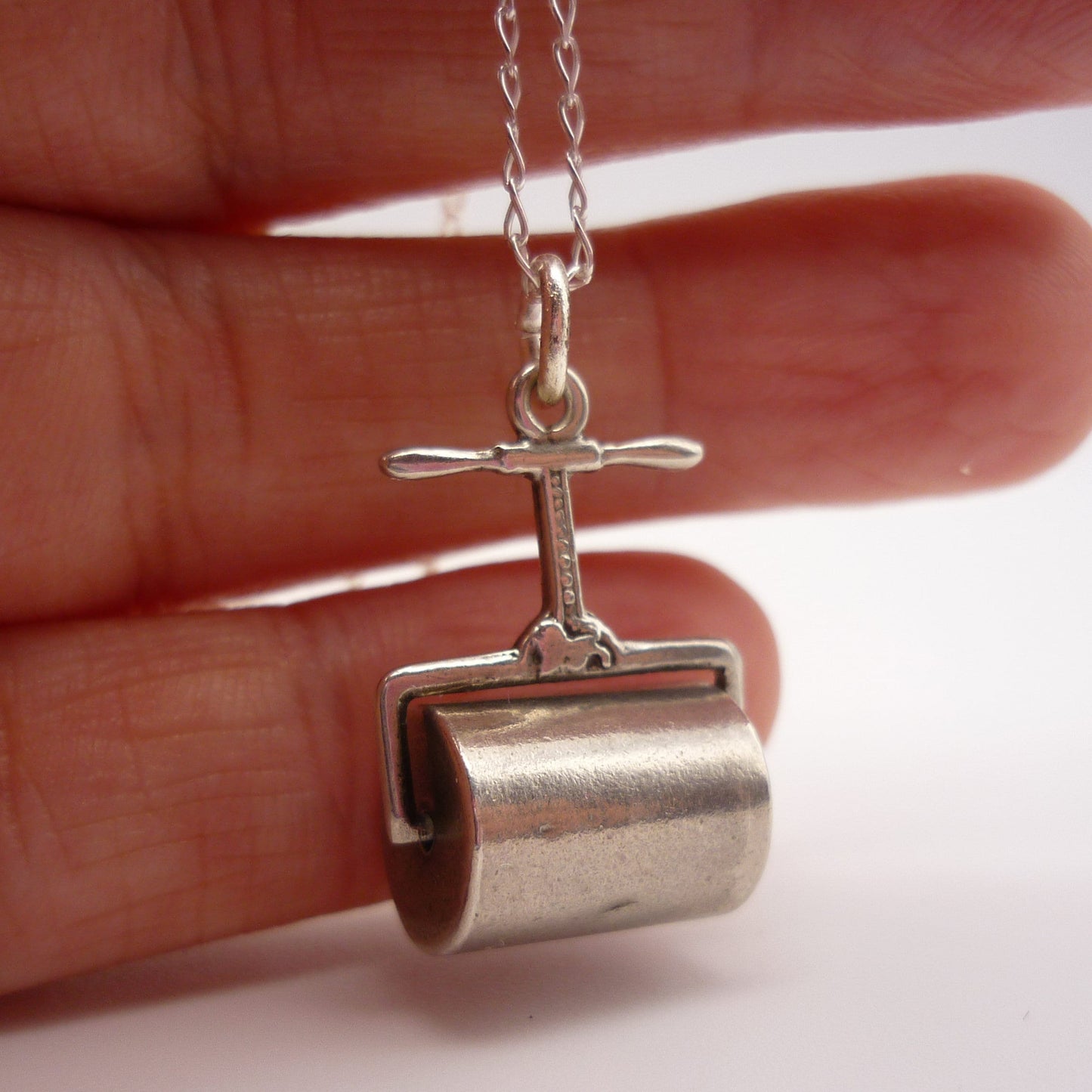 Lawn Roller Charm Necklace