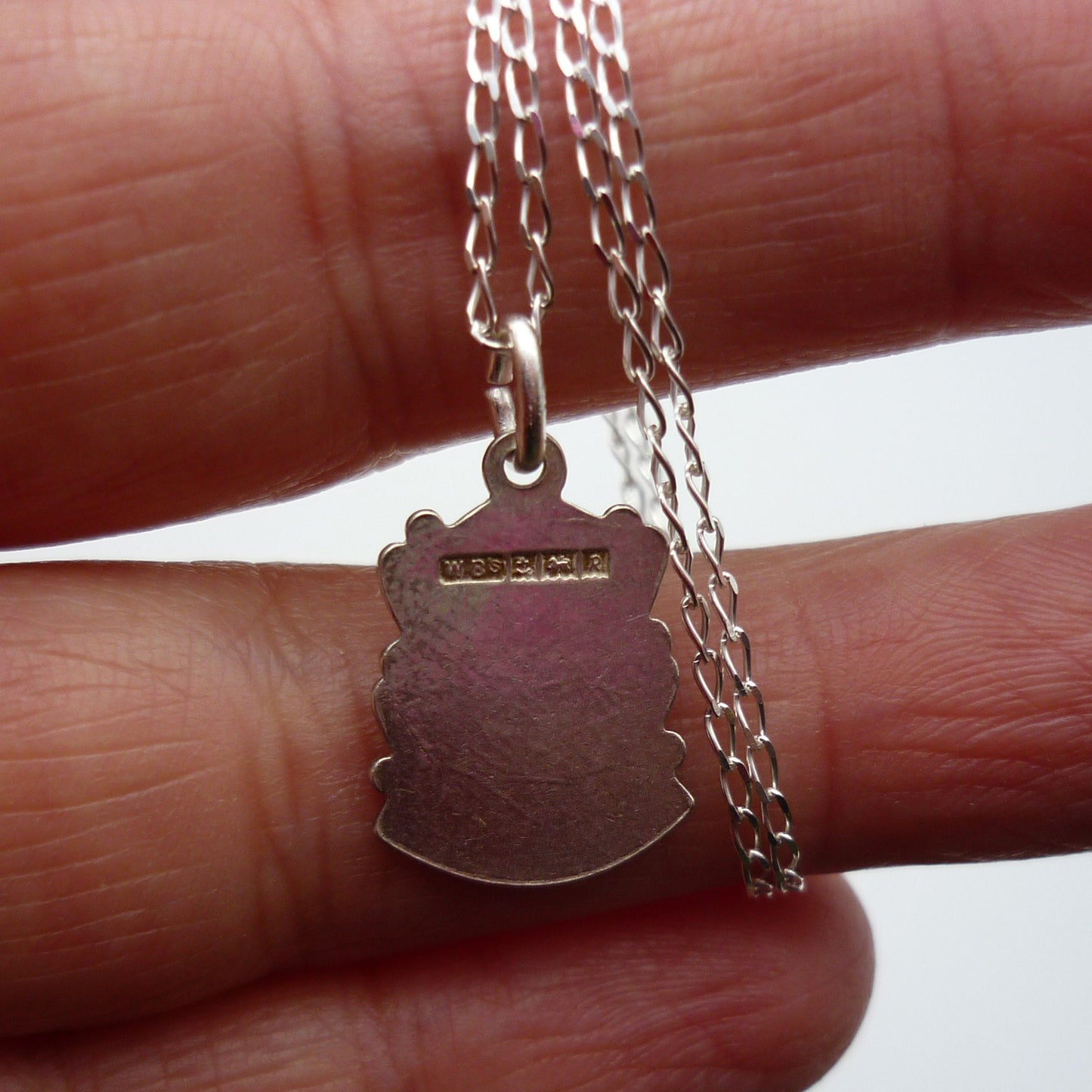 London Shield Charm Necklace