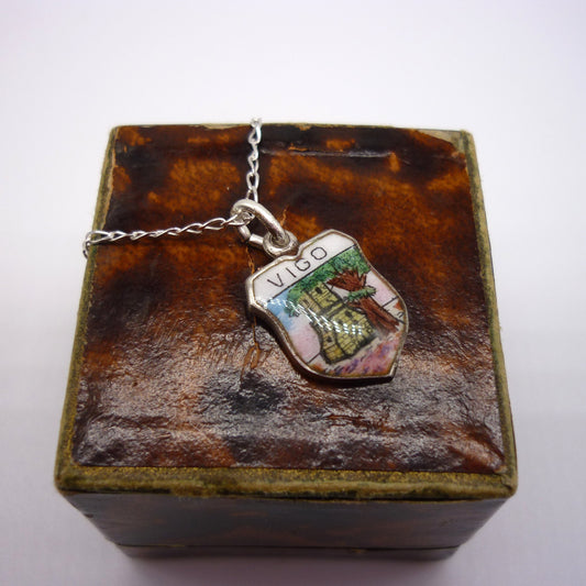 Vigo Shield Charm Necklace