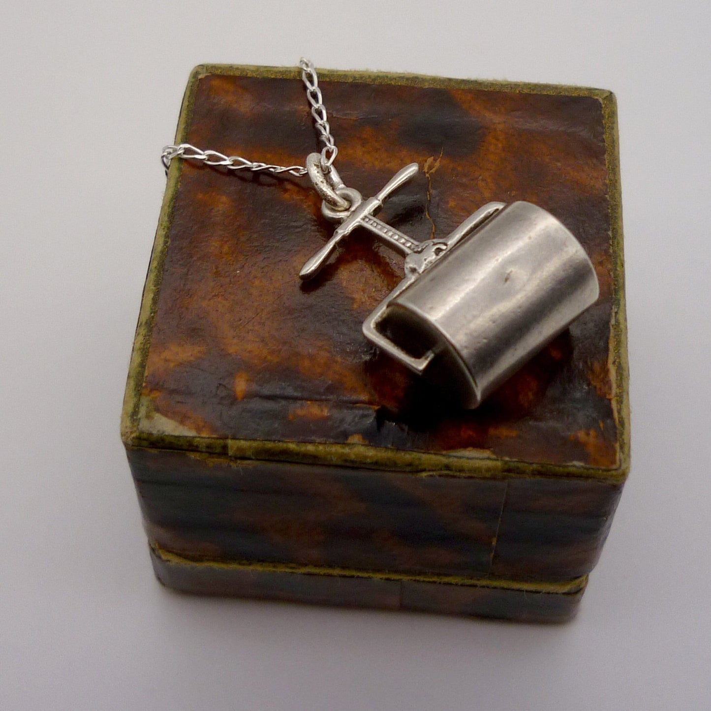 Lawn Roller Charm Necklace