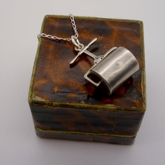 Lawn Roller Charm Necklace