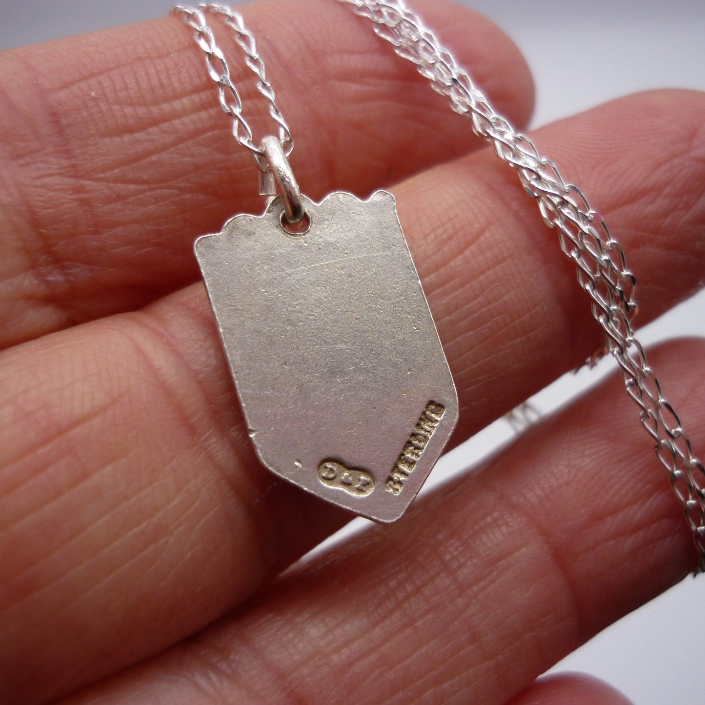 Scarborough Shield Charm Necklace