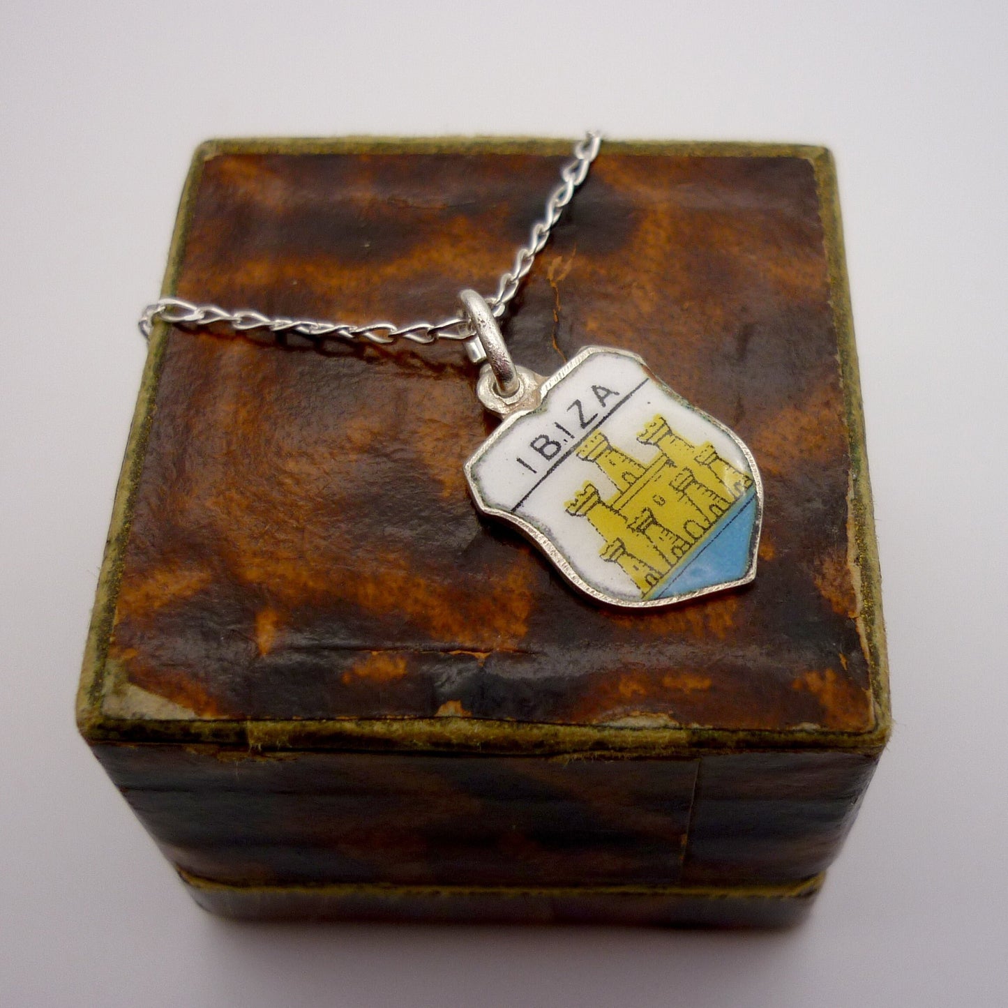 Ibiza Shield Charm Necklace