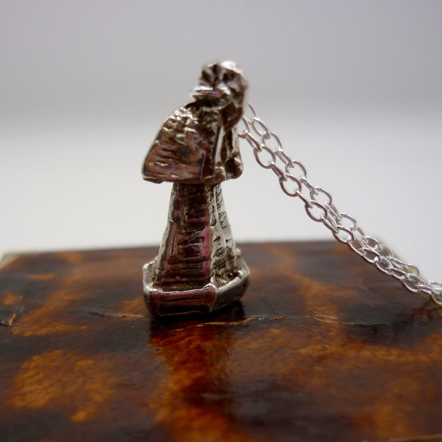 Windmill Tower Charm Necklace