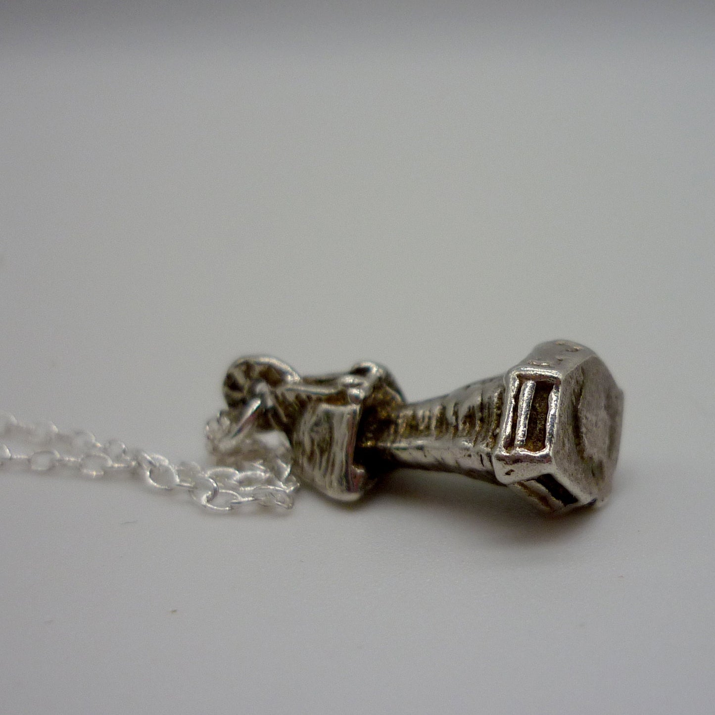Windmill Tower Charm Necklace