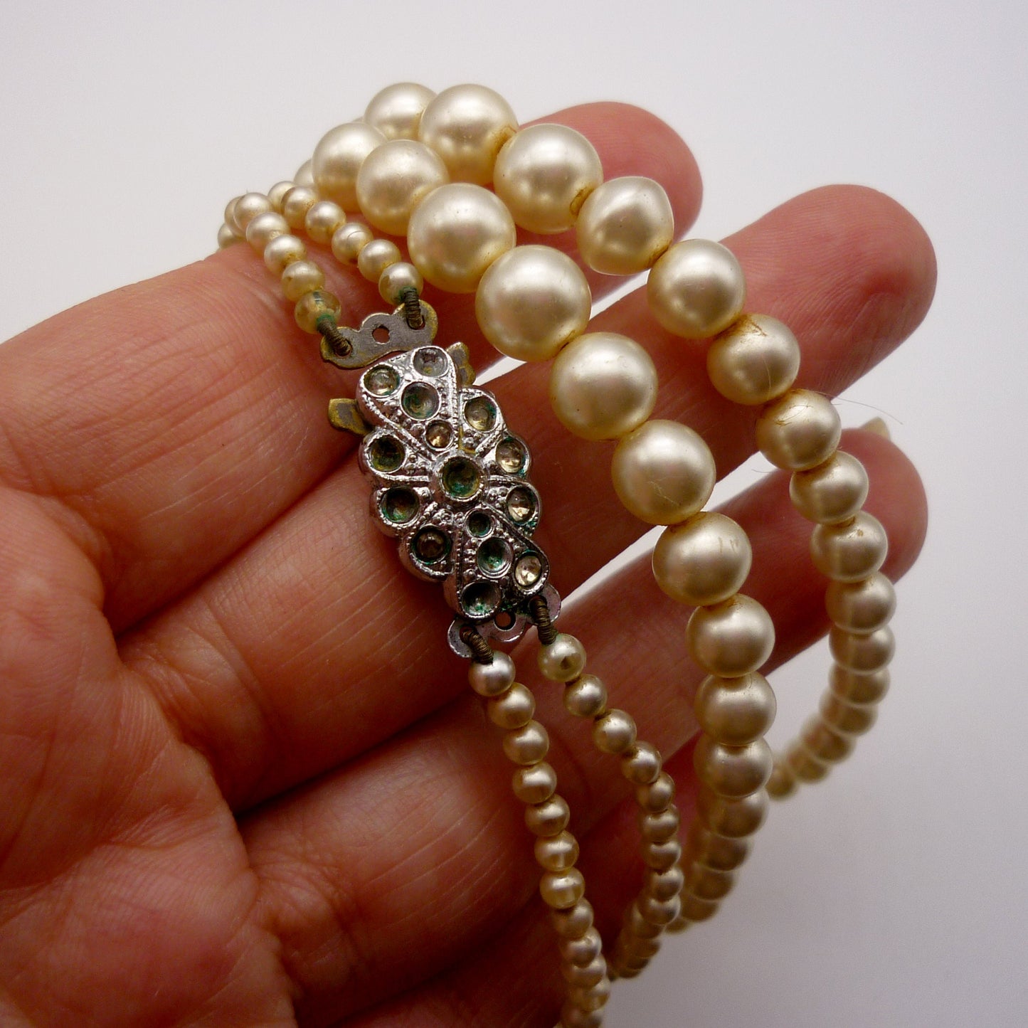 Vintage Pearls in Lotus Pearls Presentation Box
