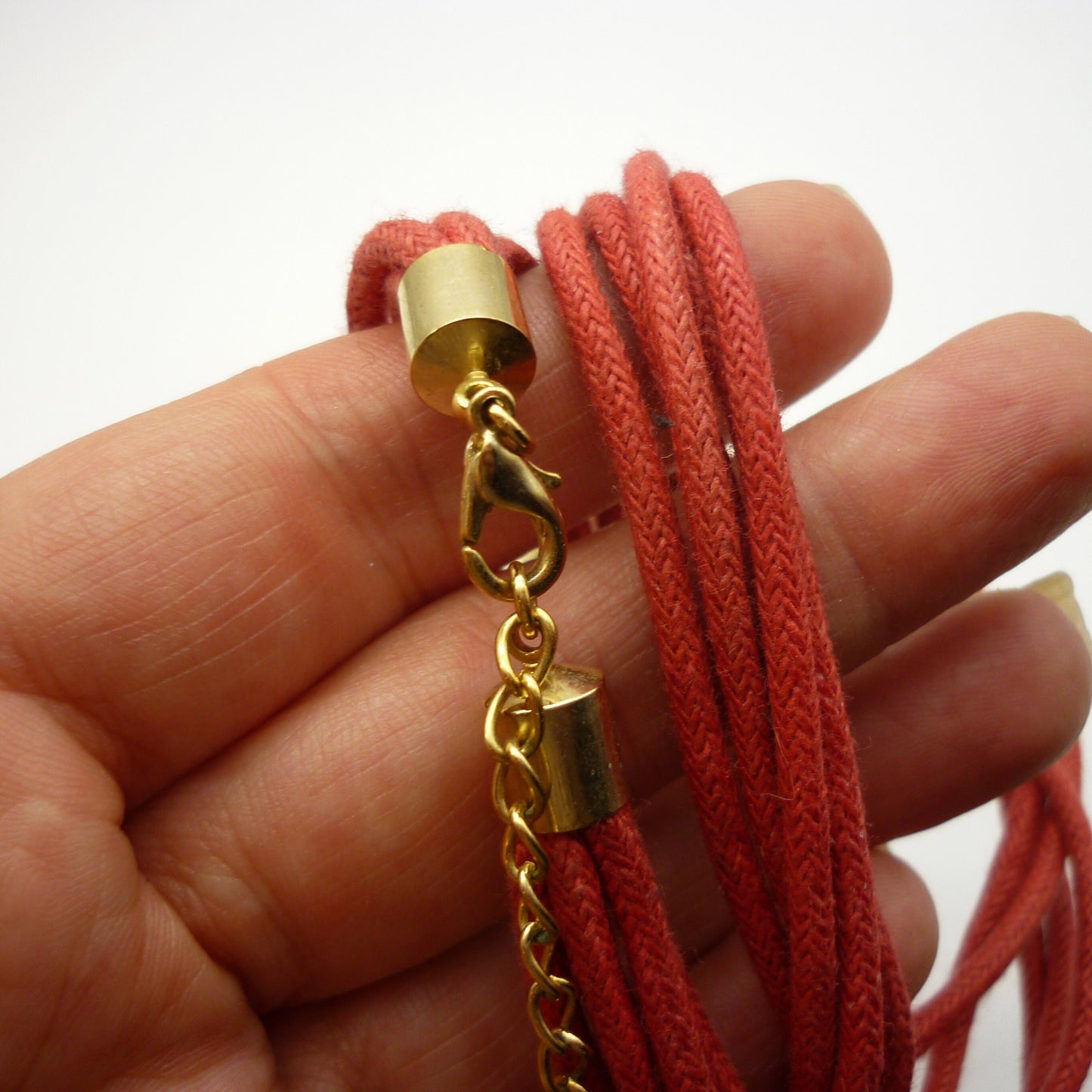 Geometric Gold Tone Pendant Necklace & Earring Set