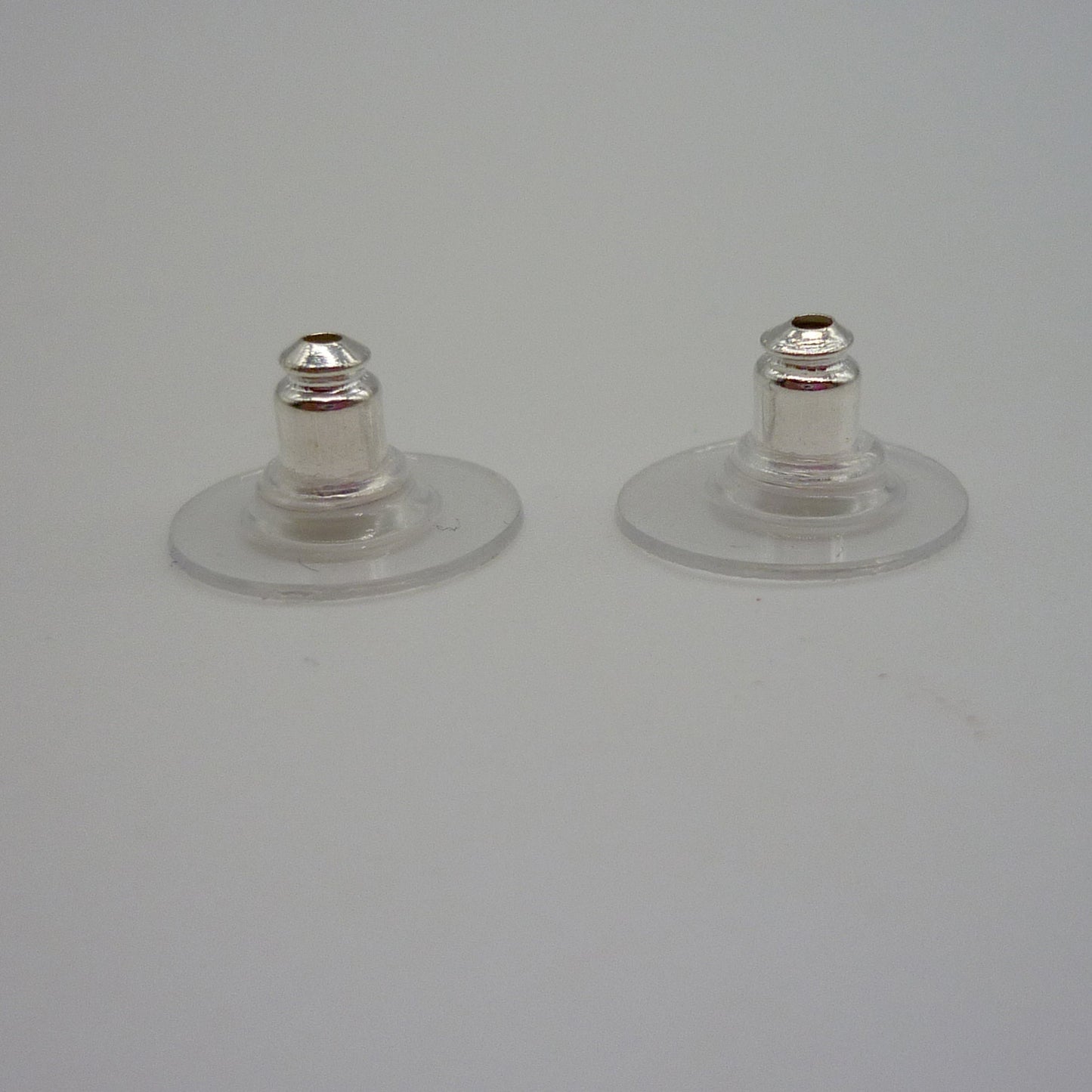 Gold Tone Vintage Costume Earrings with Iridescent Teardrop Centre