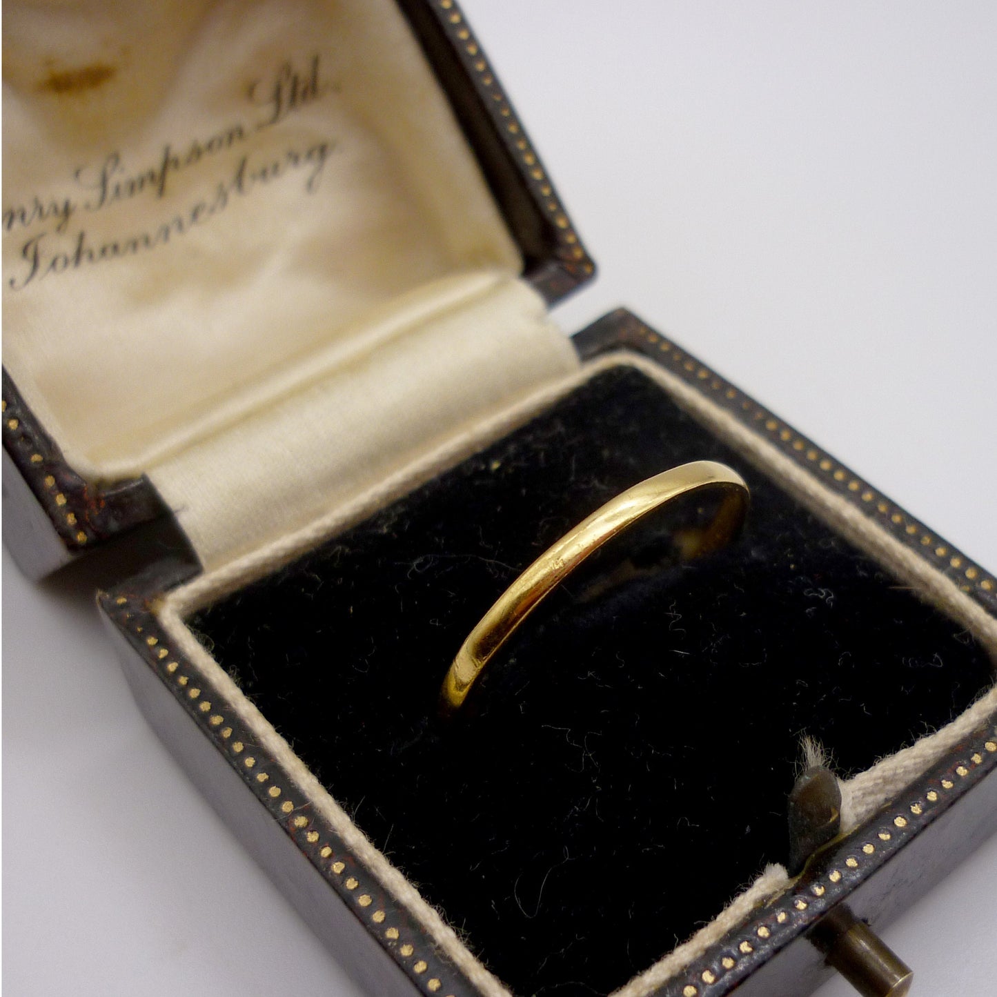 Vintage 22ct Gold Fidelity Ring - Birmingham 1937 - US Size 8