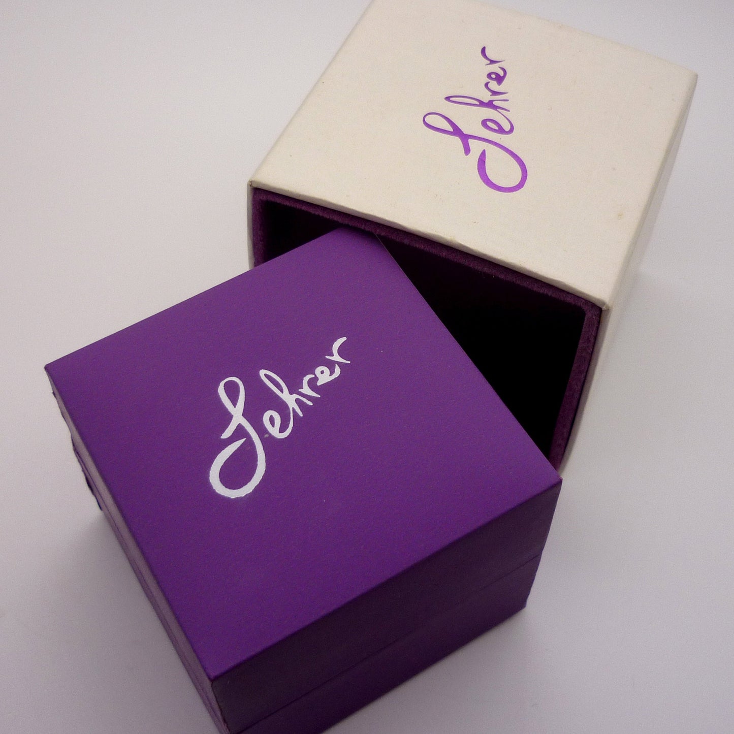 Rare Lehrer Man In The Moon Chalcedony & Diamond Gold Ring Size 6.75