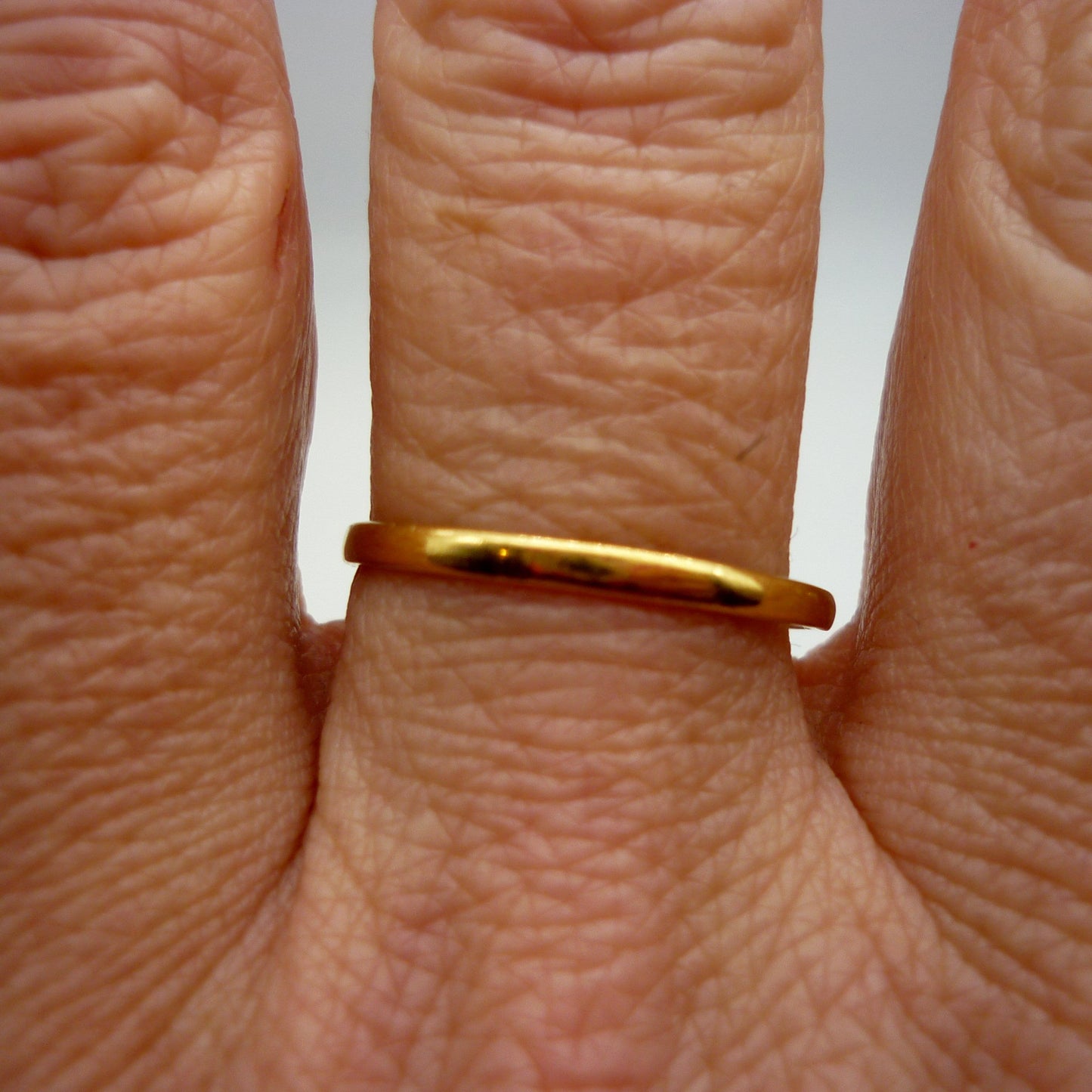 Vintage 22ct Gold Fidelity Ring - Birmingham 1937 - US Size 8