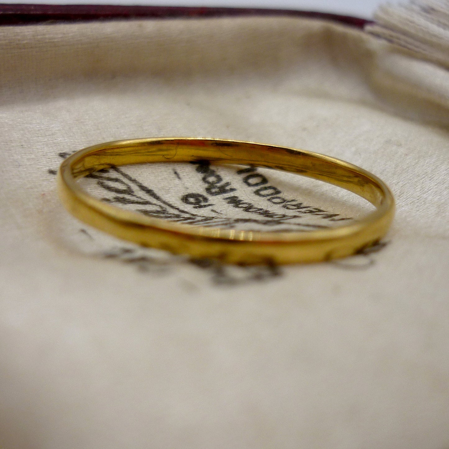 Vintage 22ct Gold Fidelity Ring - Birmingham 1937 - US Size 8