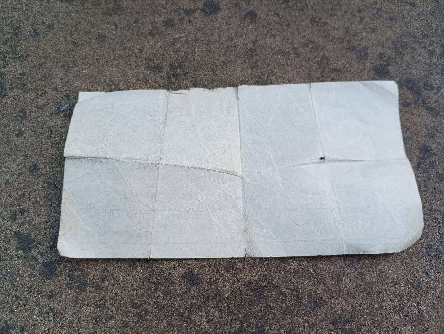 Vintage "Bank of Good Luck" Faux Bank Note: Blackpool Winter Gardens