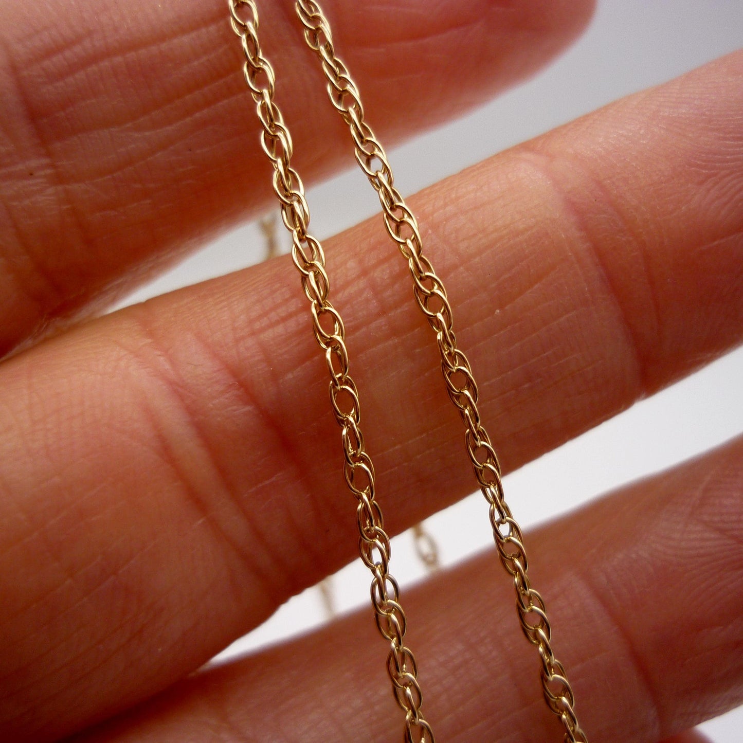 Vintage 1960s Gold Fan Pendant Necklace: Red Spinel, Brody Williams & Sons