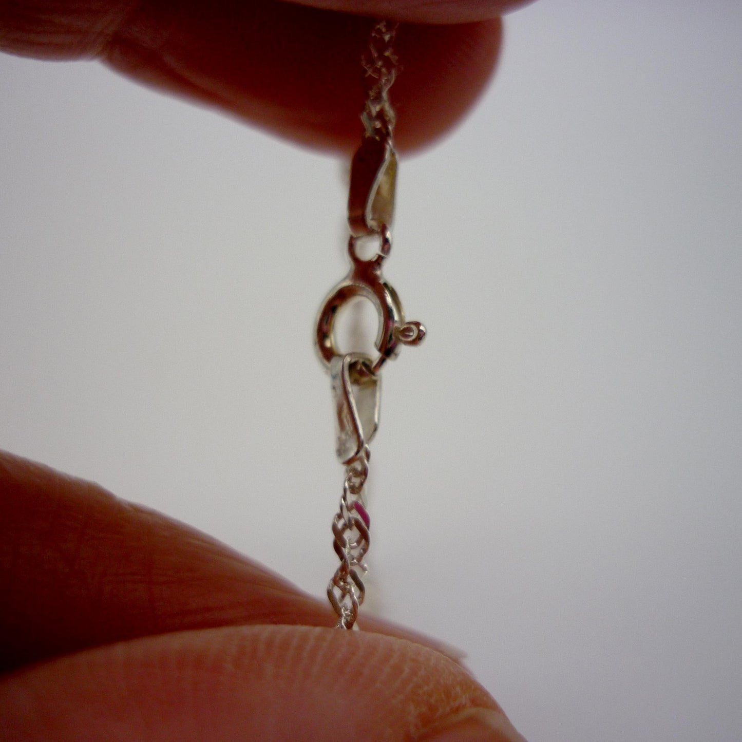 Sterling Silver Singapore Chain Bracelet, Twisted Curb Chain